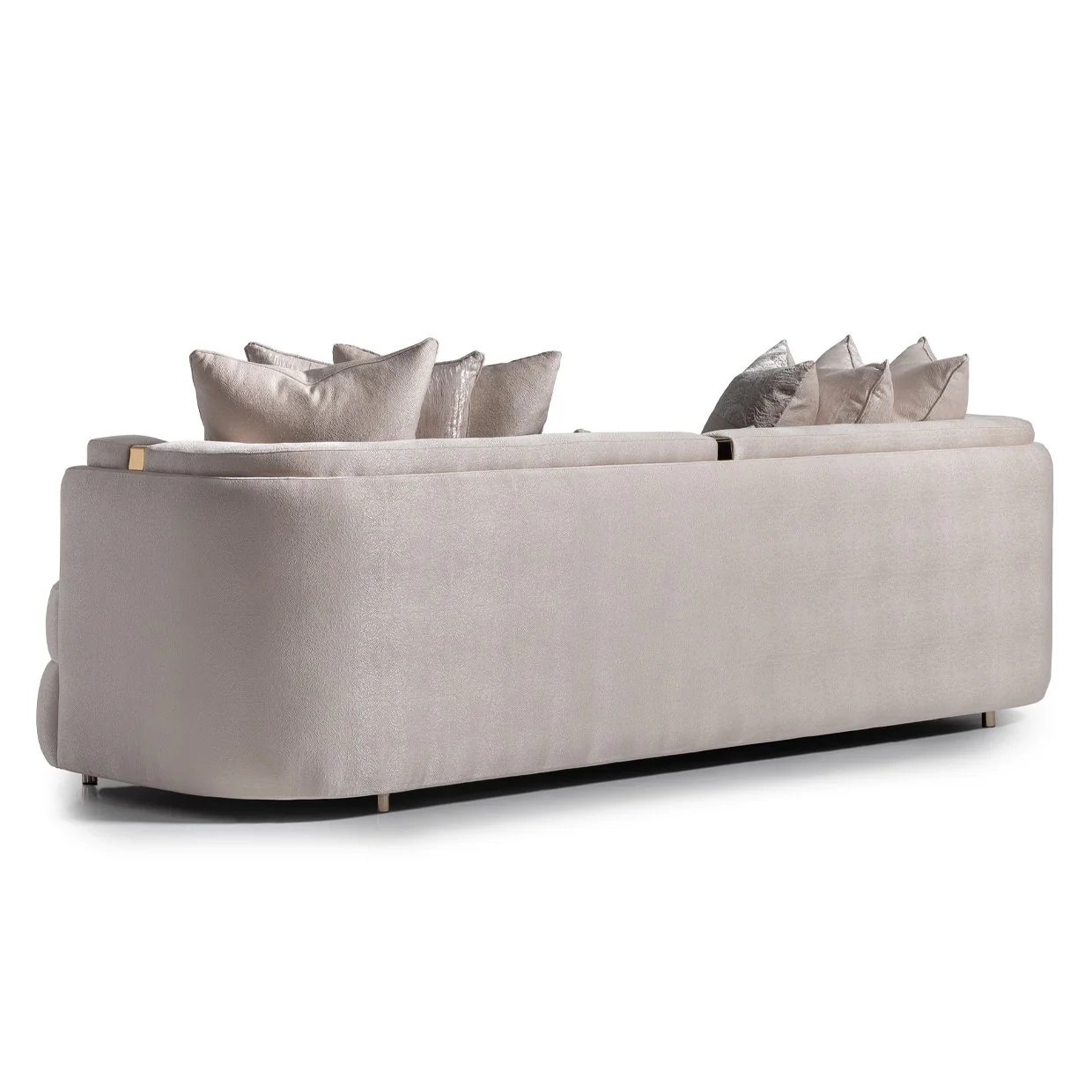 Carmela Mansion Sofa - Almond/Gold - Image 3