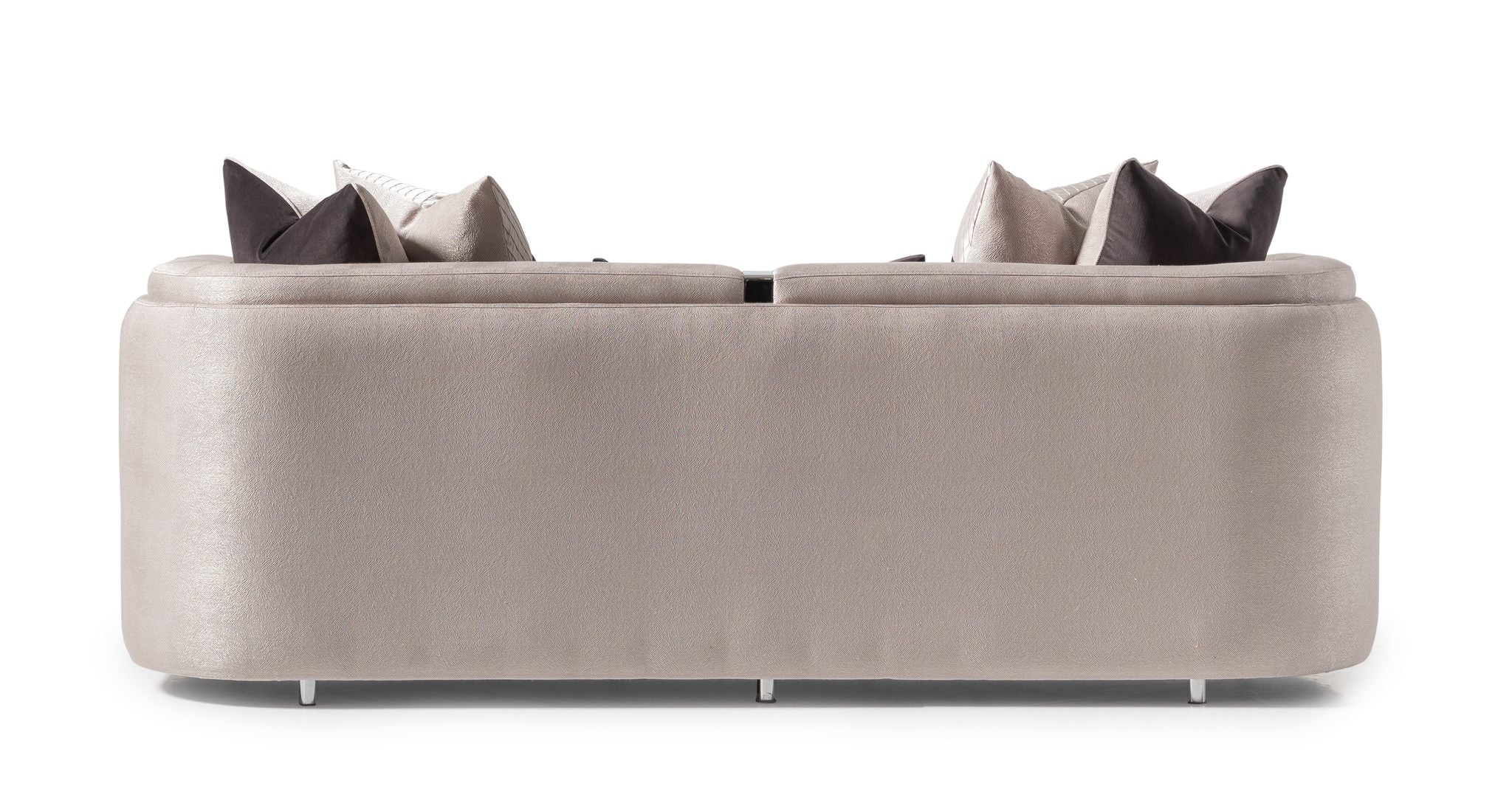 Carmela Sofa - Zinc/Silver - Image 4