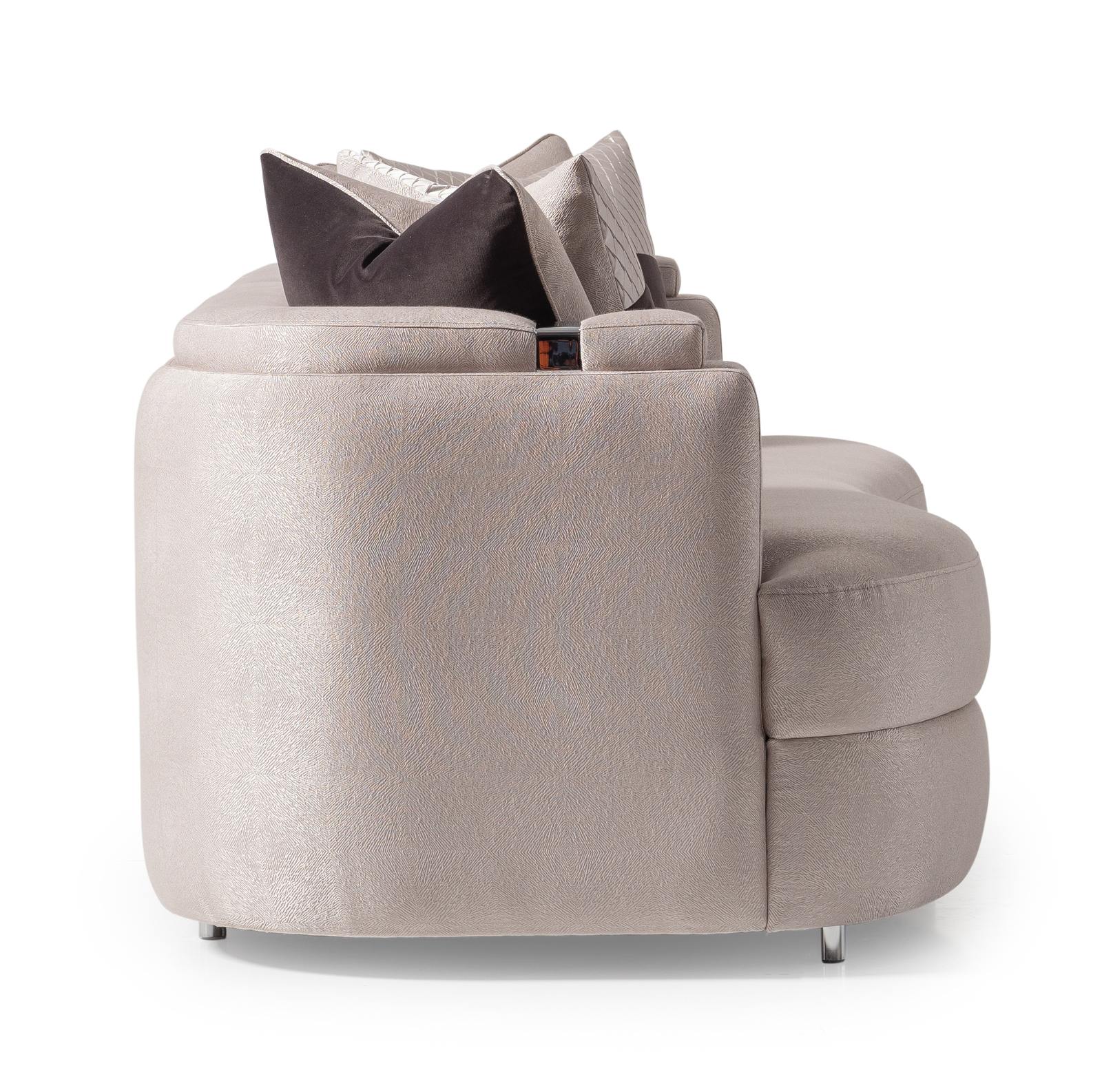 Carmela Sofa - Zinc/Silver - Image 6