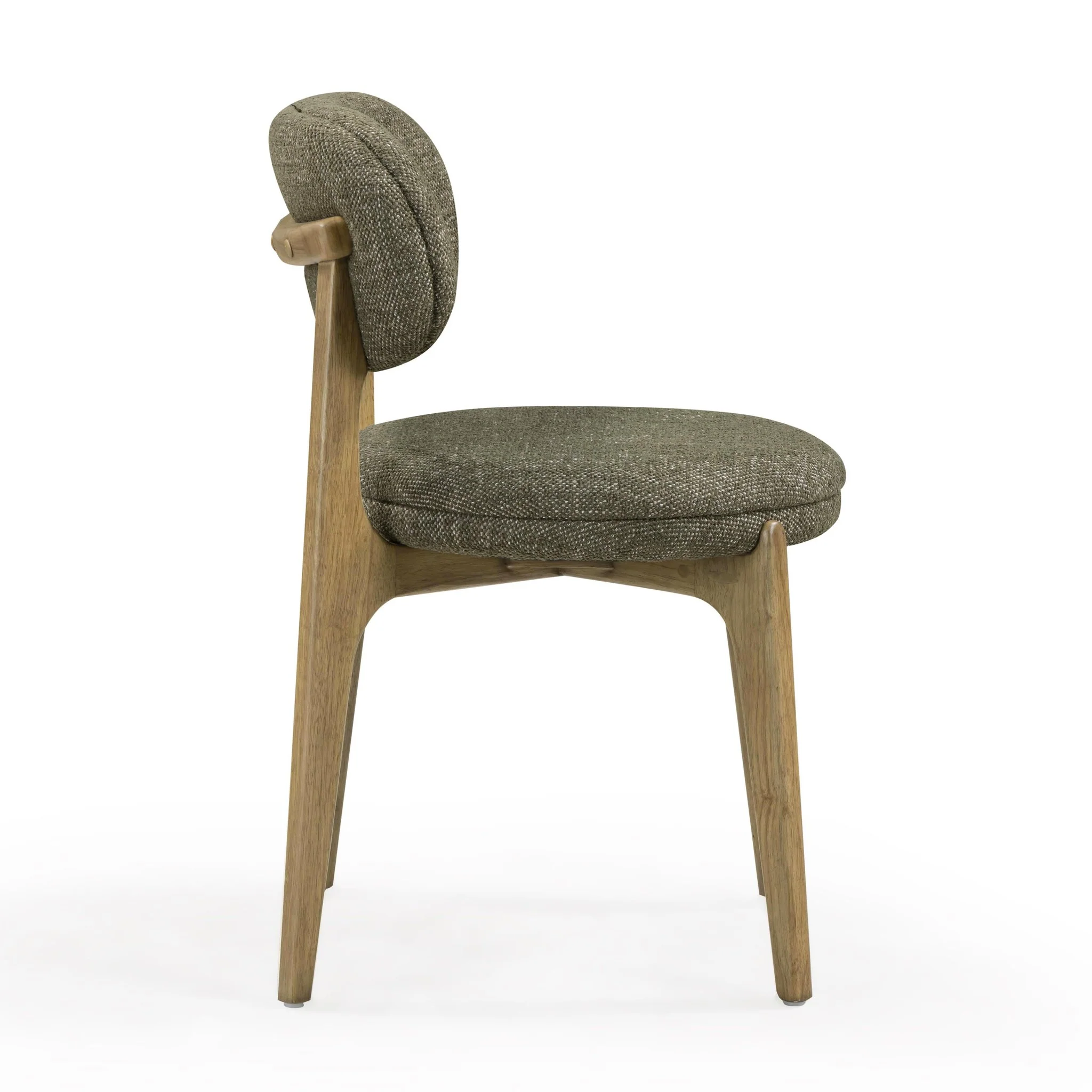Carnation Green Performance Fabric Dining Chair - Image 3