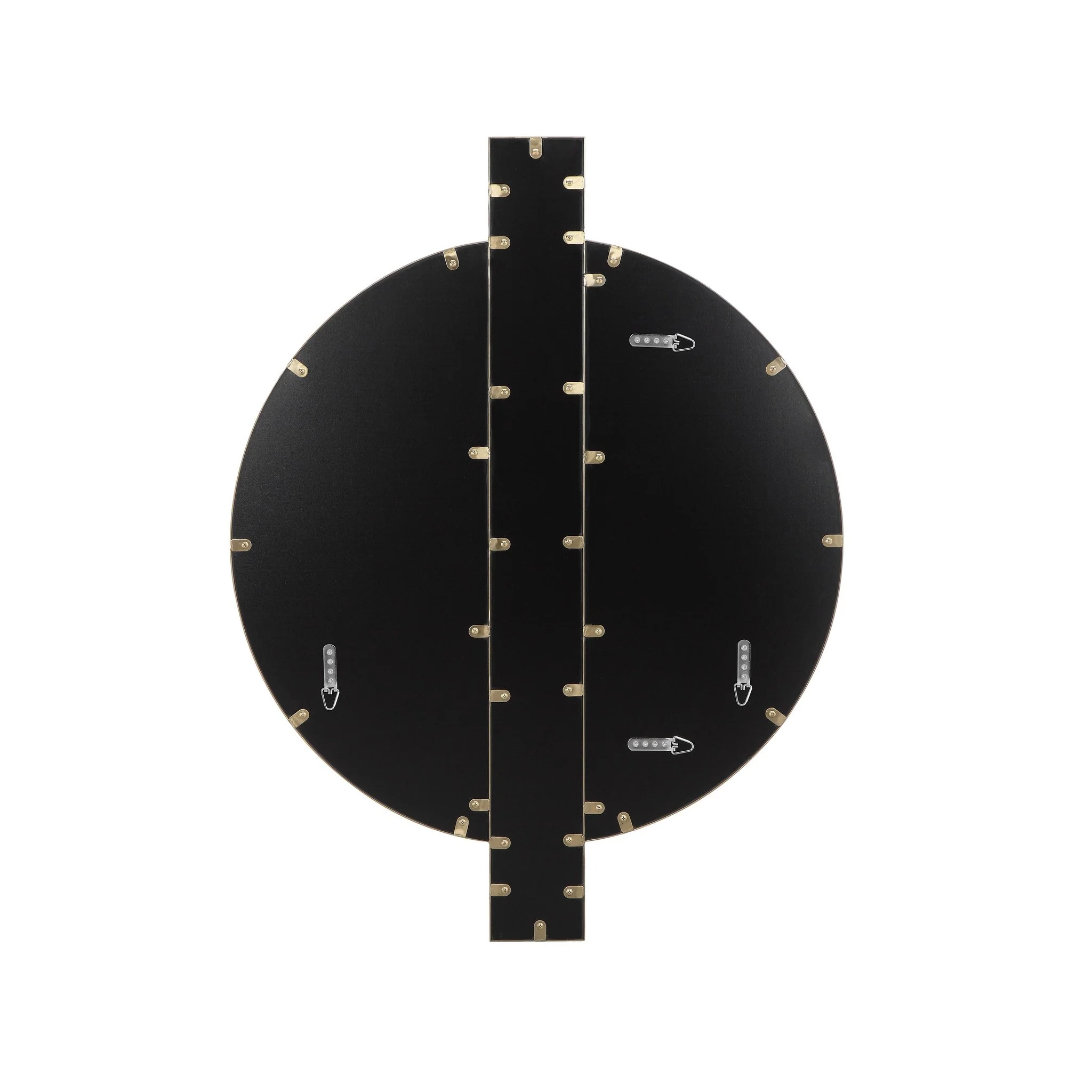 Carri Gold Round Wall Mirror - Image 6