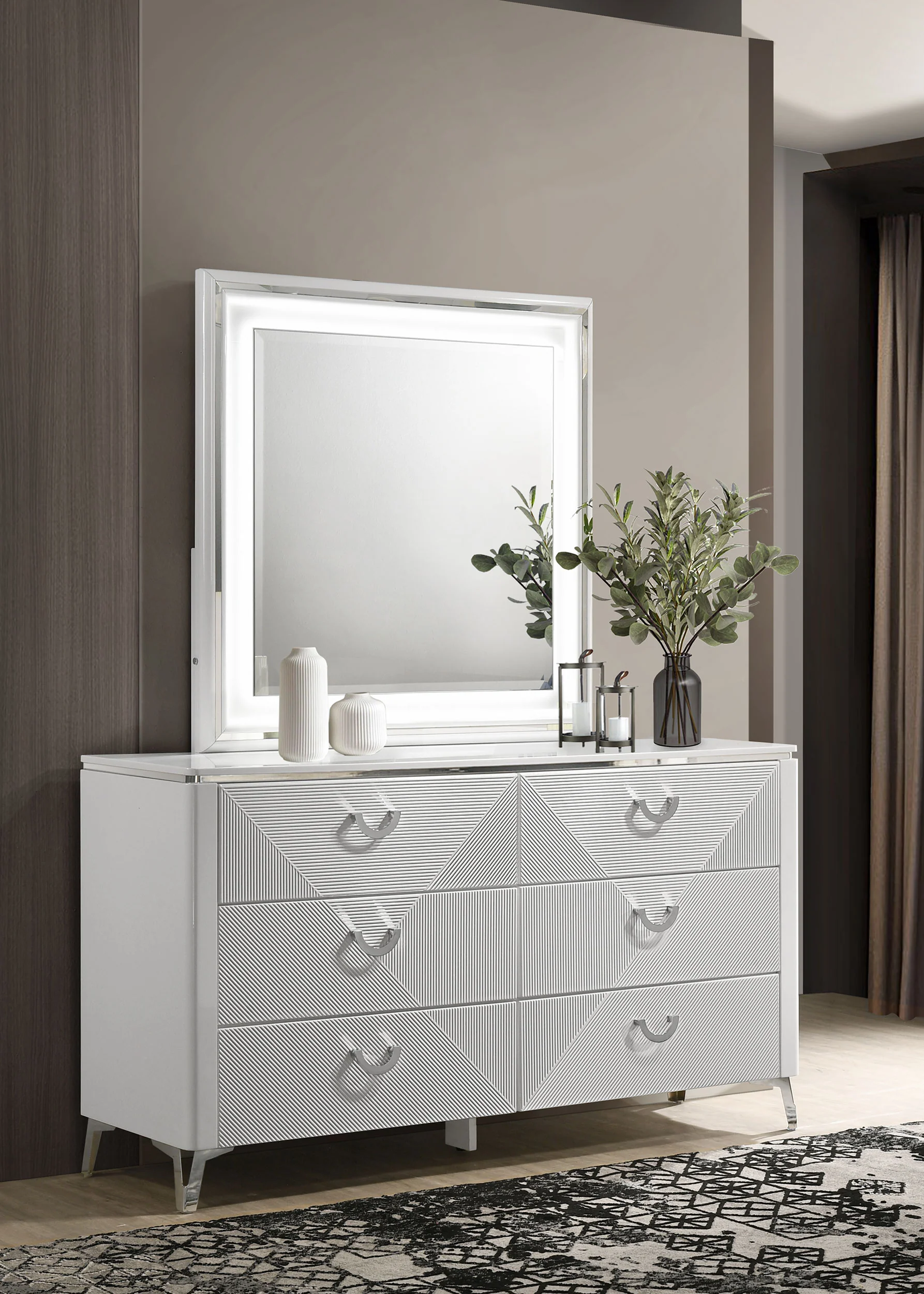 Cassia Dresser with Mirror - Image 2