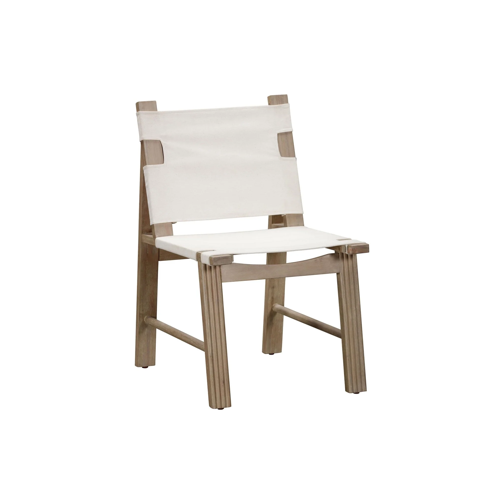Cassie Cream Outdoor Dining Chair - Set of 2 - Image 3