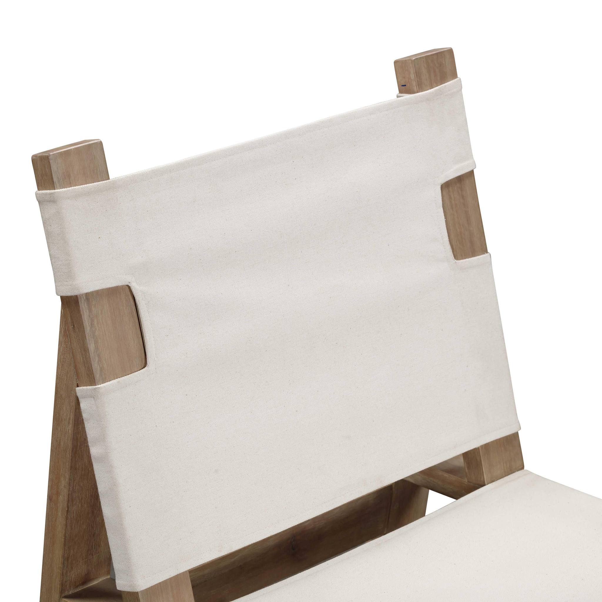 Cassie Cream Outdoor Dining Chair - Set of 2 - Image 6