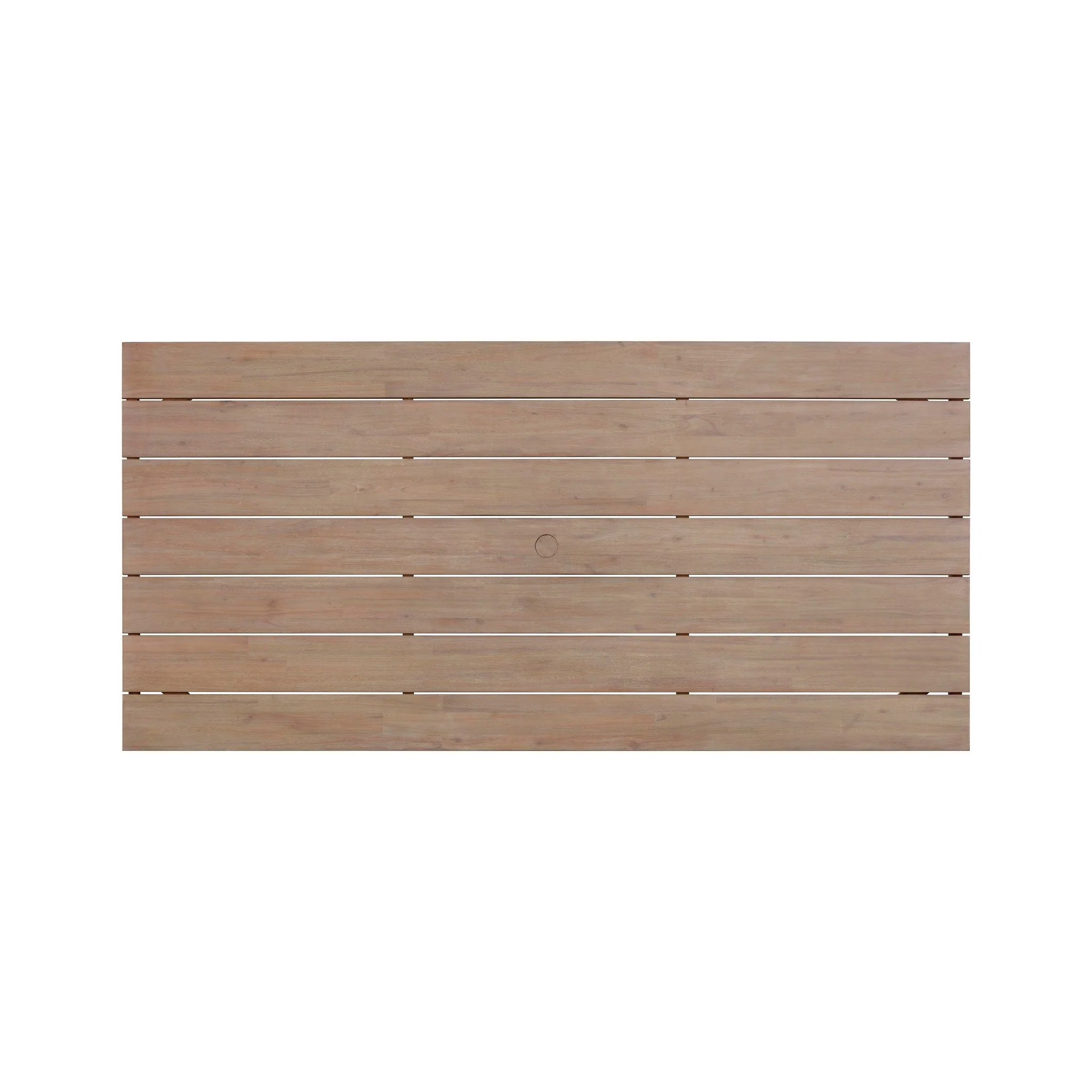 Cassie Natural 75 Inch Rectangular Outdoor Dining Table - Image 4