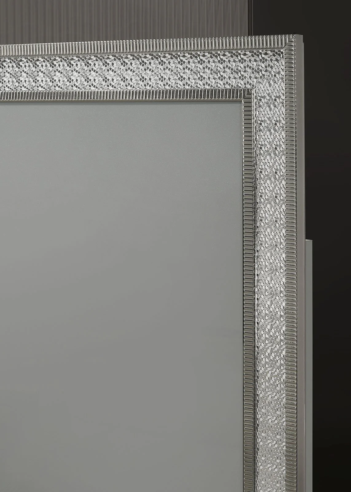 Cassiopeia Queen Bed, Metallic Gray - Image 3