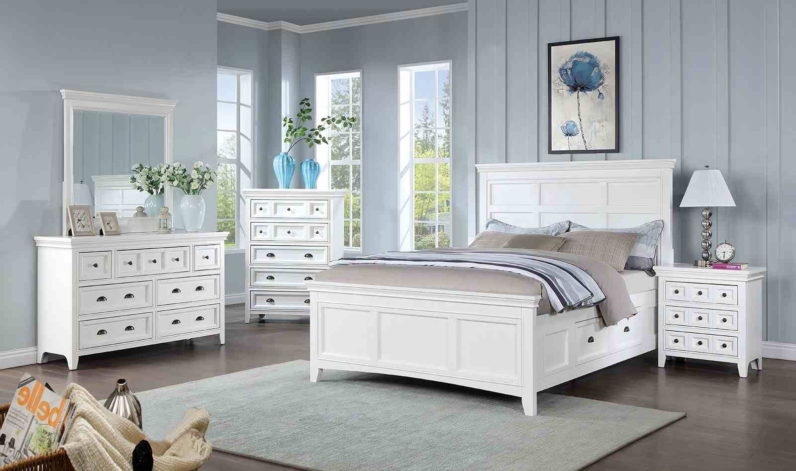 Castile Mirror, White - Image 2