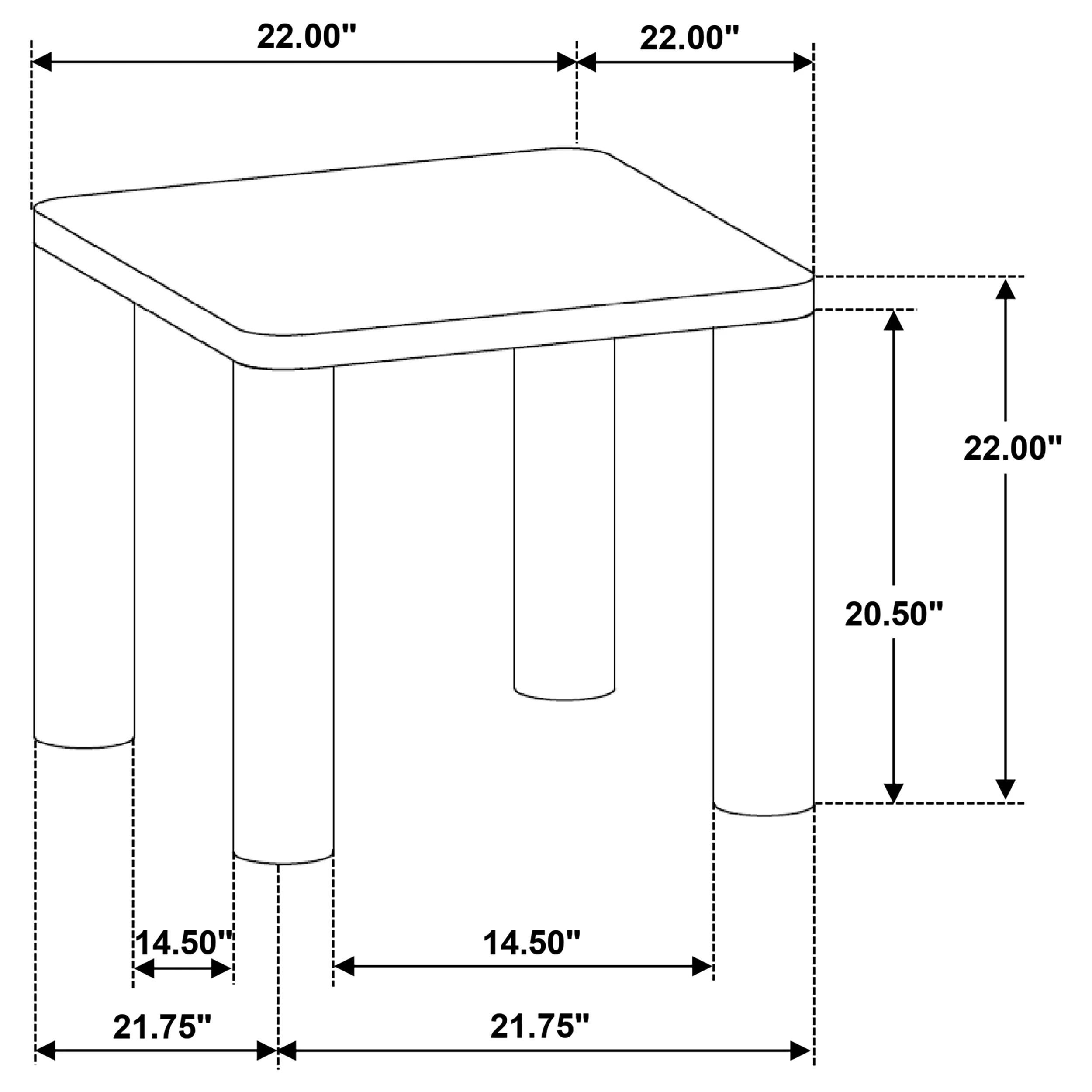 Castlewood End Table - Image 8