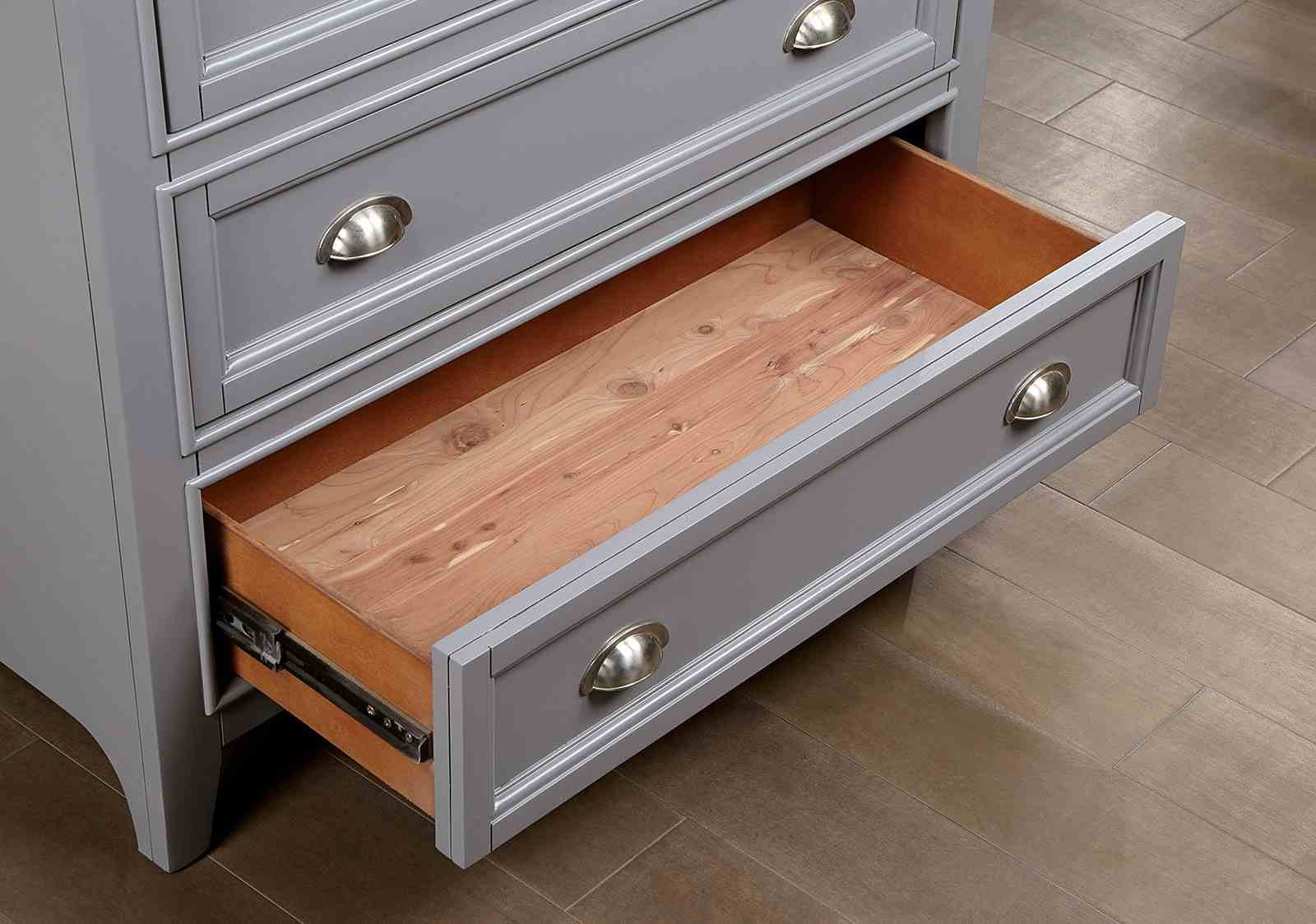 Castlile Chest, Gray - Image 3