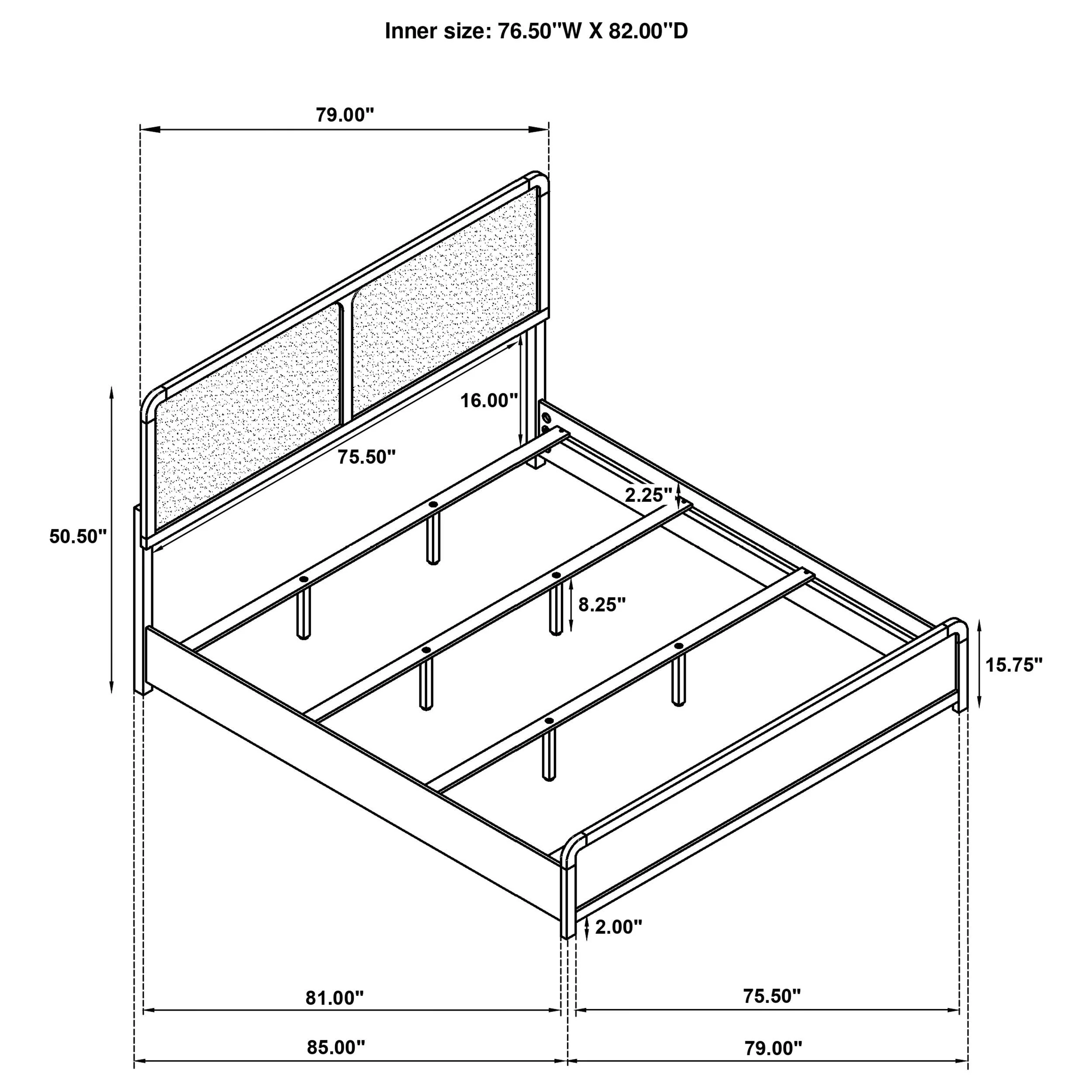 Cavelle Panel Bed - Image 11