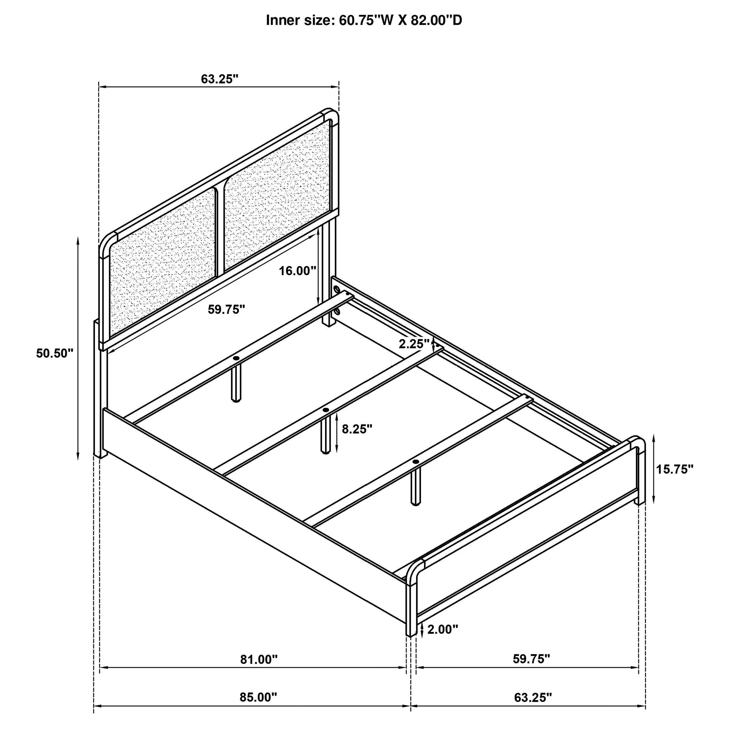 Cavelle Panel Bed - Image 9