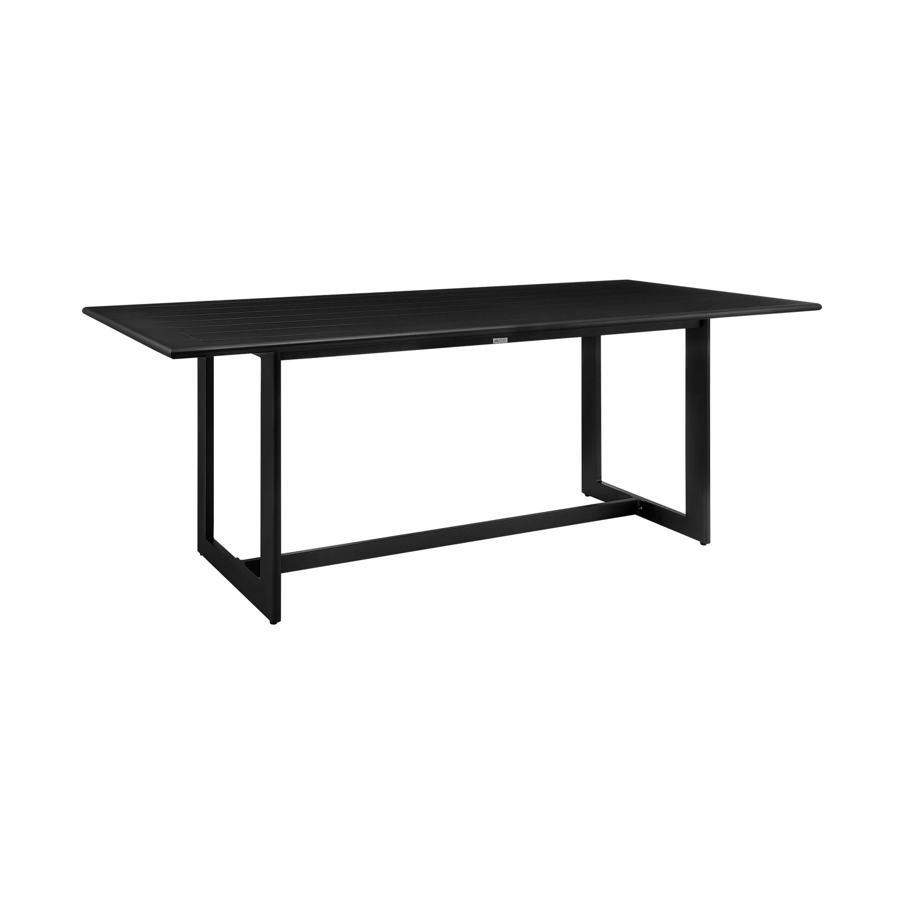 Cayman Outdoor Patio Dining Table in Aluminum - Image 2