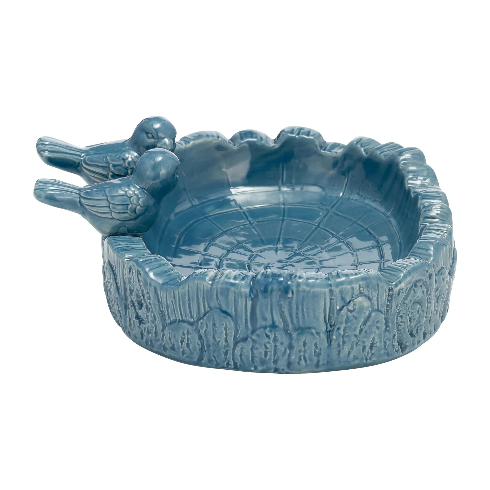 Cer, 10" 2-bird In Pond Feeder, Lyons Blue - Image 3