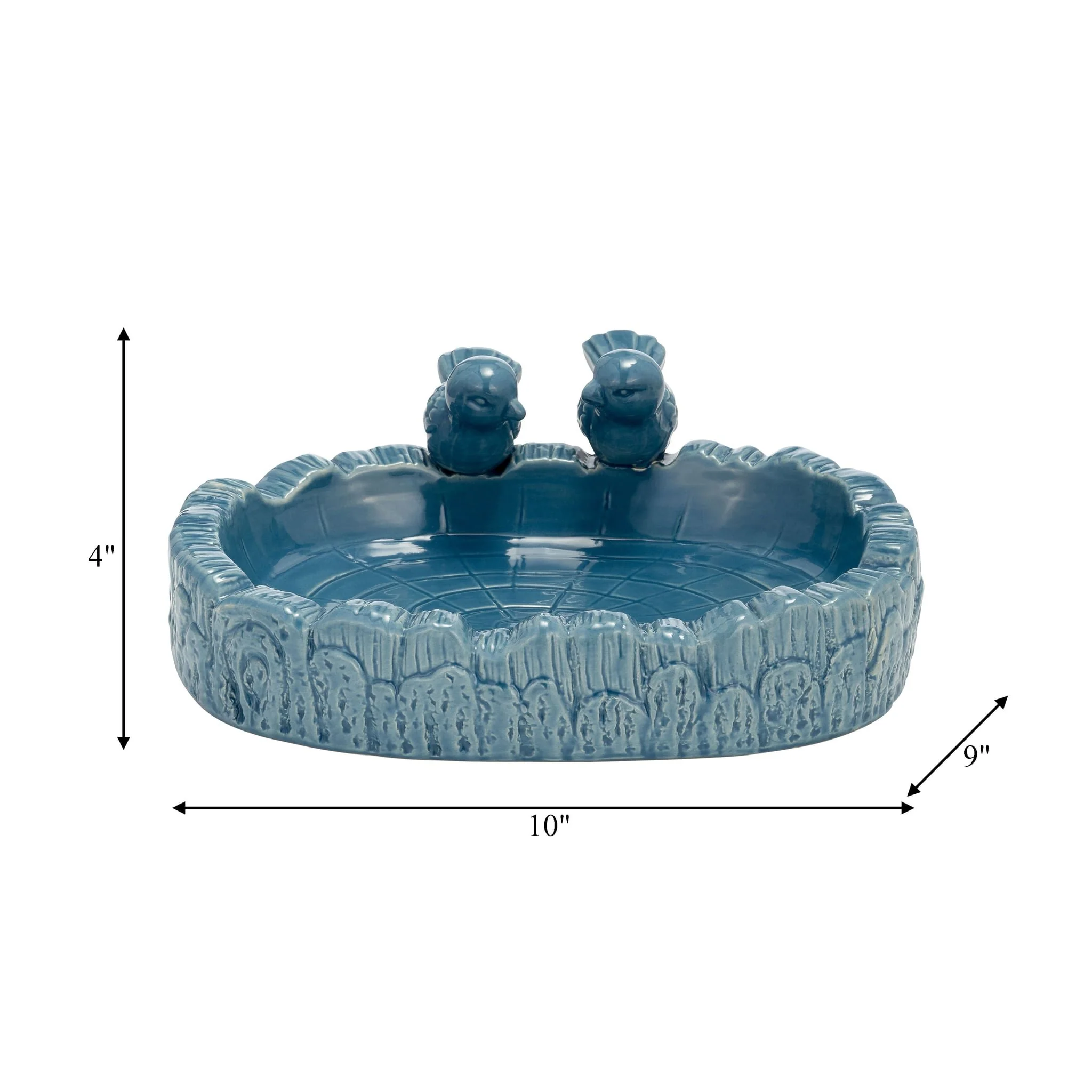 Cer, 10" 2-bird In Pond Feeder, Lyons Blue - Image 8