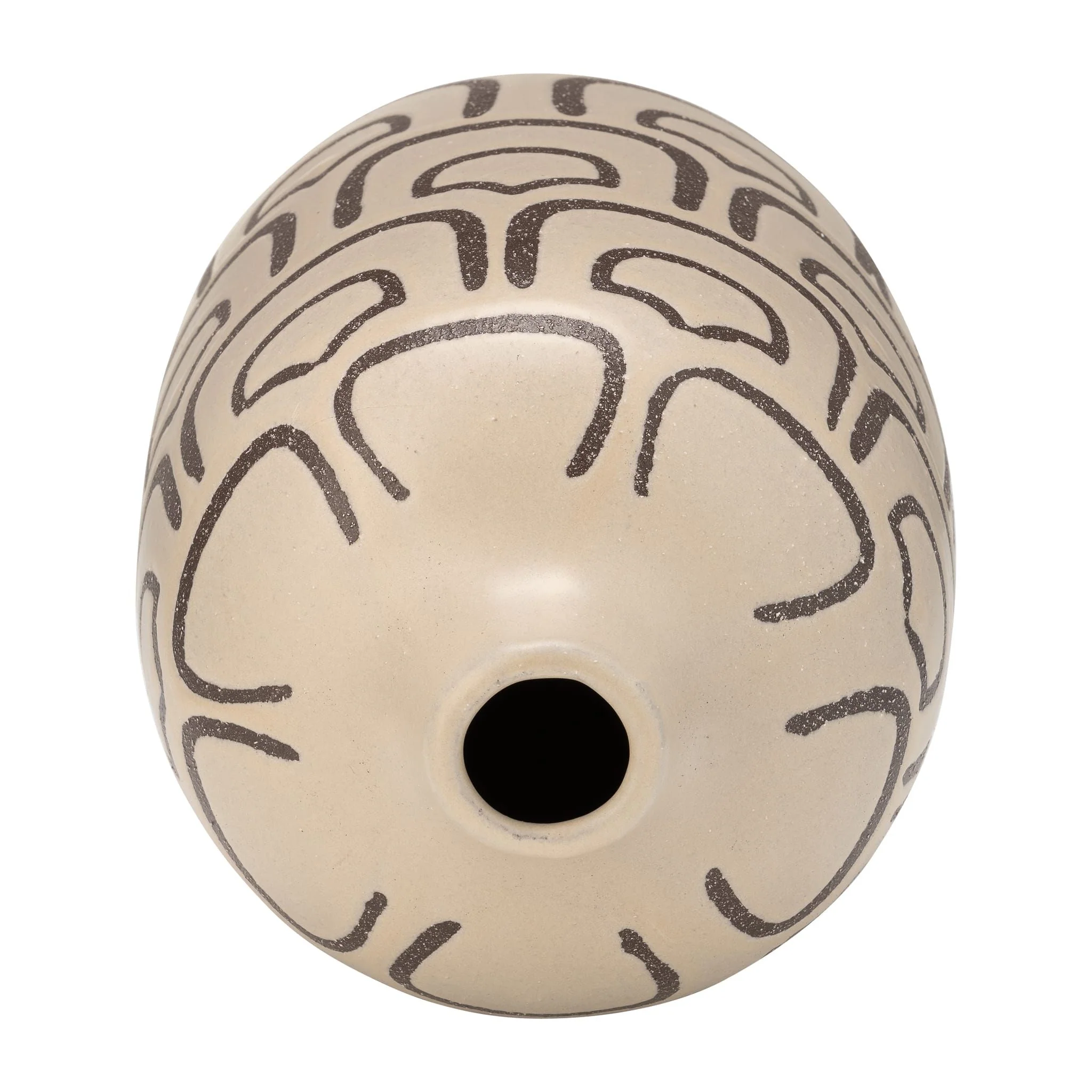 Cer, 10"h Decoractive Vase, Irish Cream - Image 5