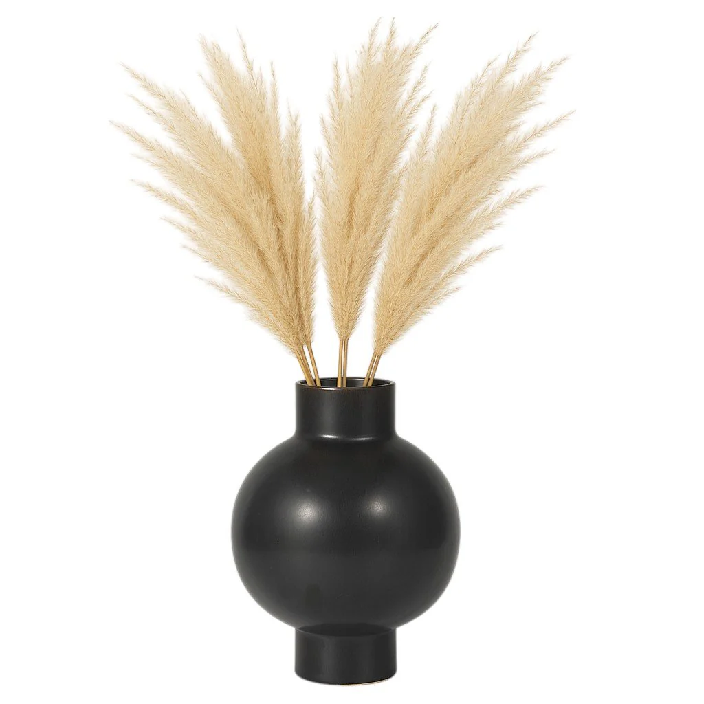 Cer, 11"h Bubble Vase, Gray - Image 2