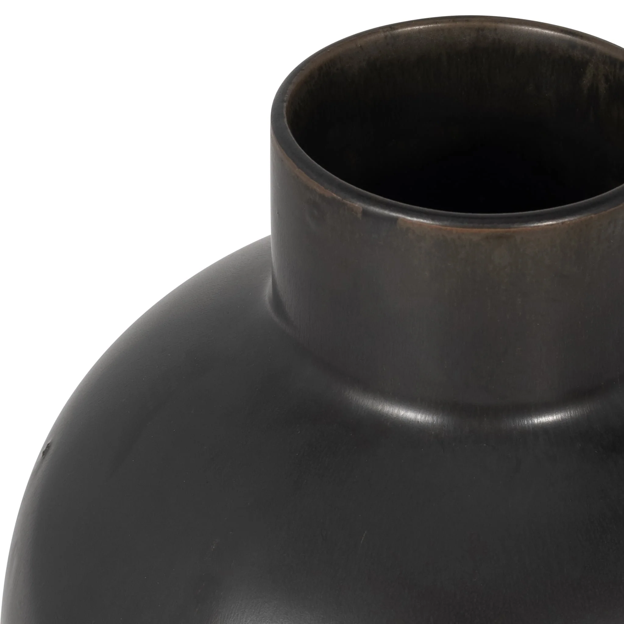 Cer, 11"h Bubble Vase, Gray - Image 3