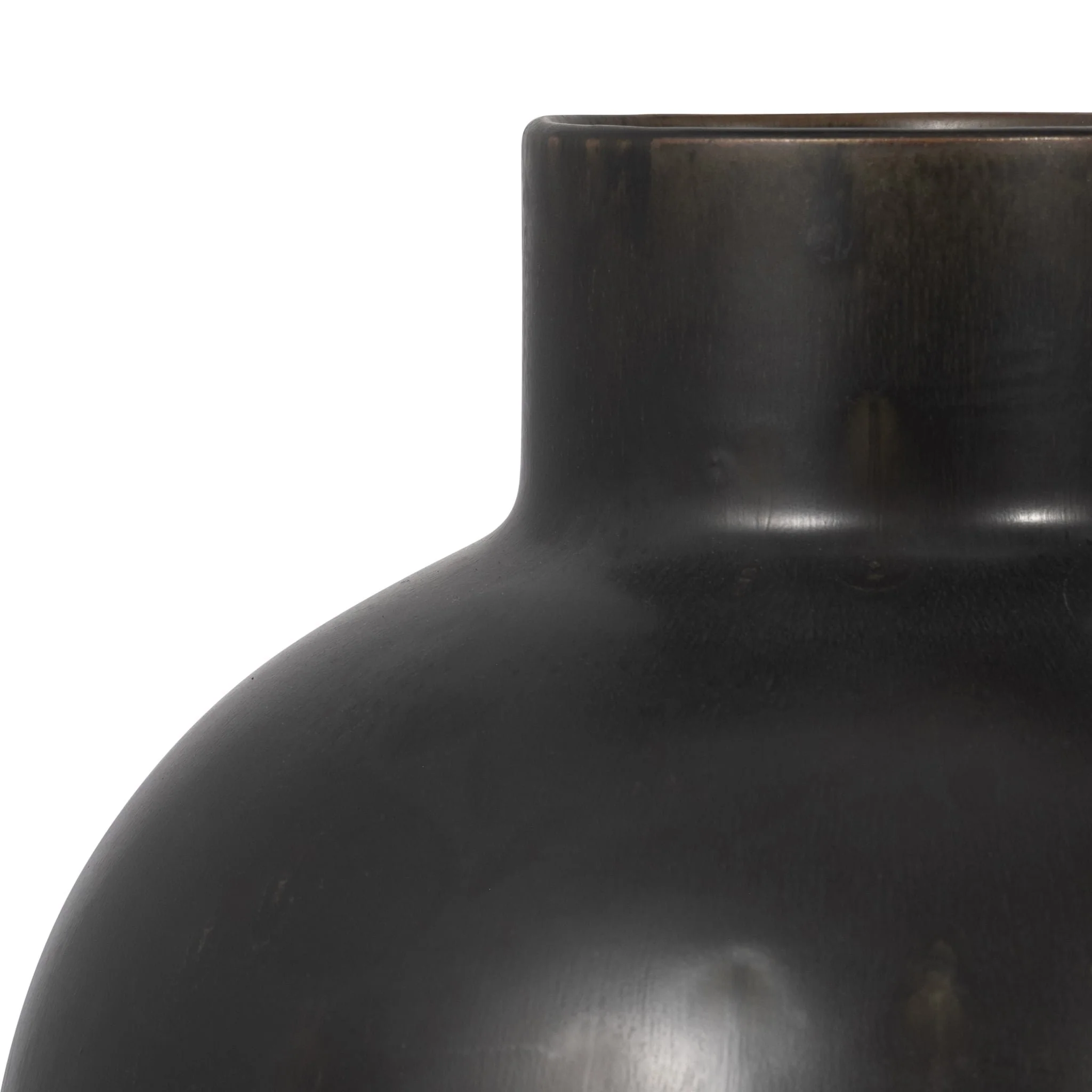 Cer, 11"h Bubble Vase, Gray - Image 4