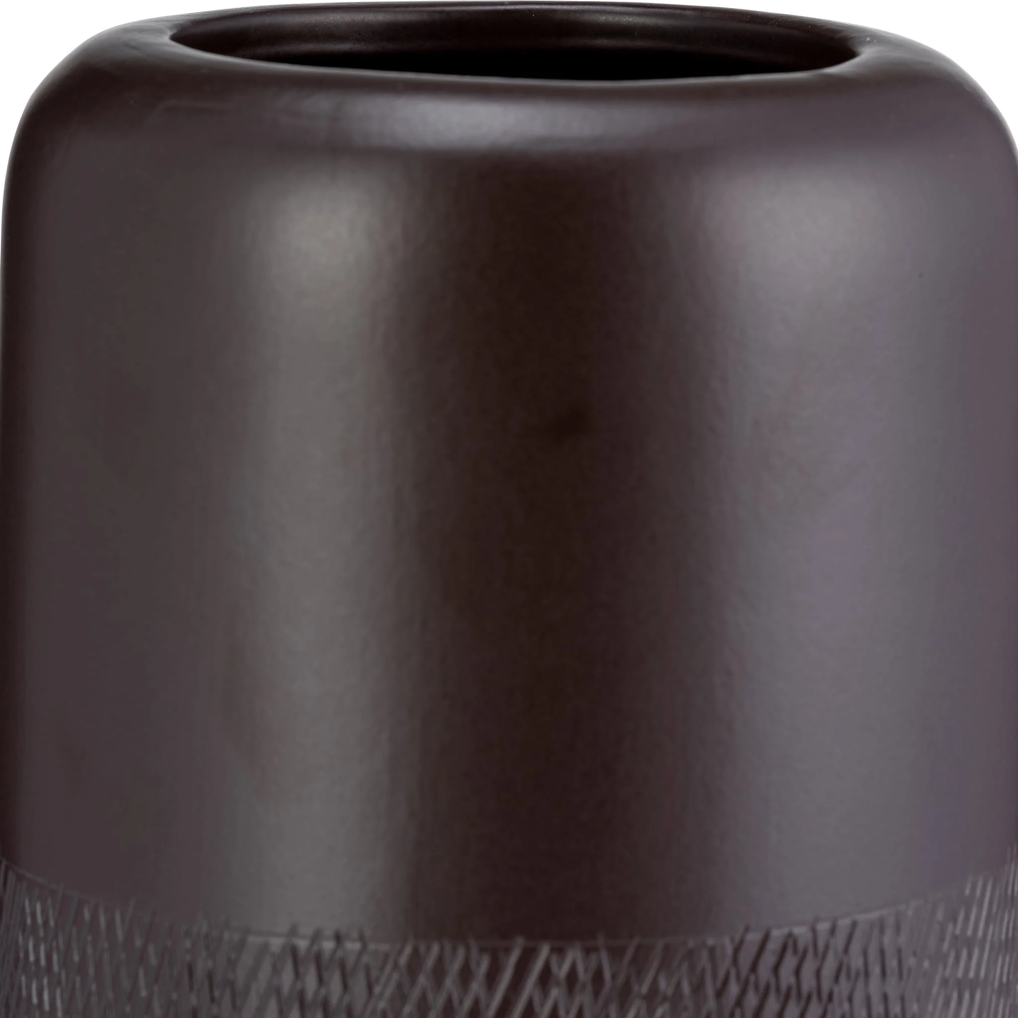 Cer, 12"h Grooved Vase, Java - Image 3