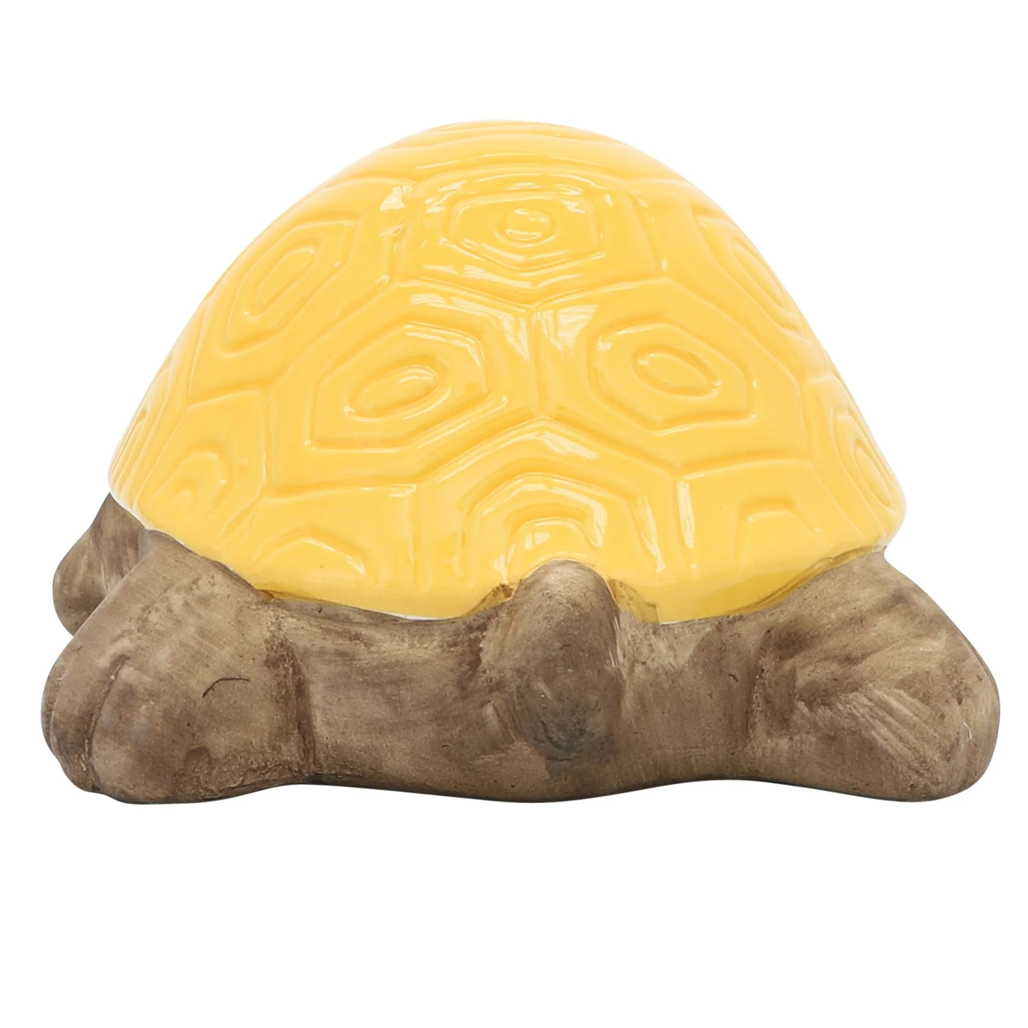 Cer, 13" Tortoise Deco, Yellow - Image 5