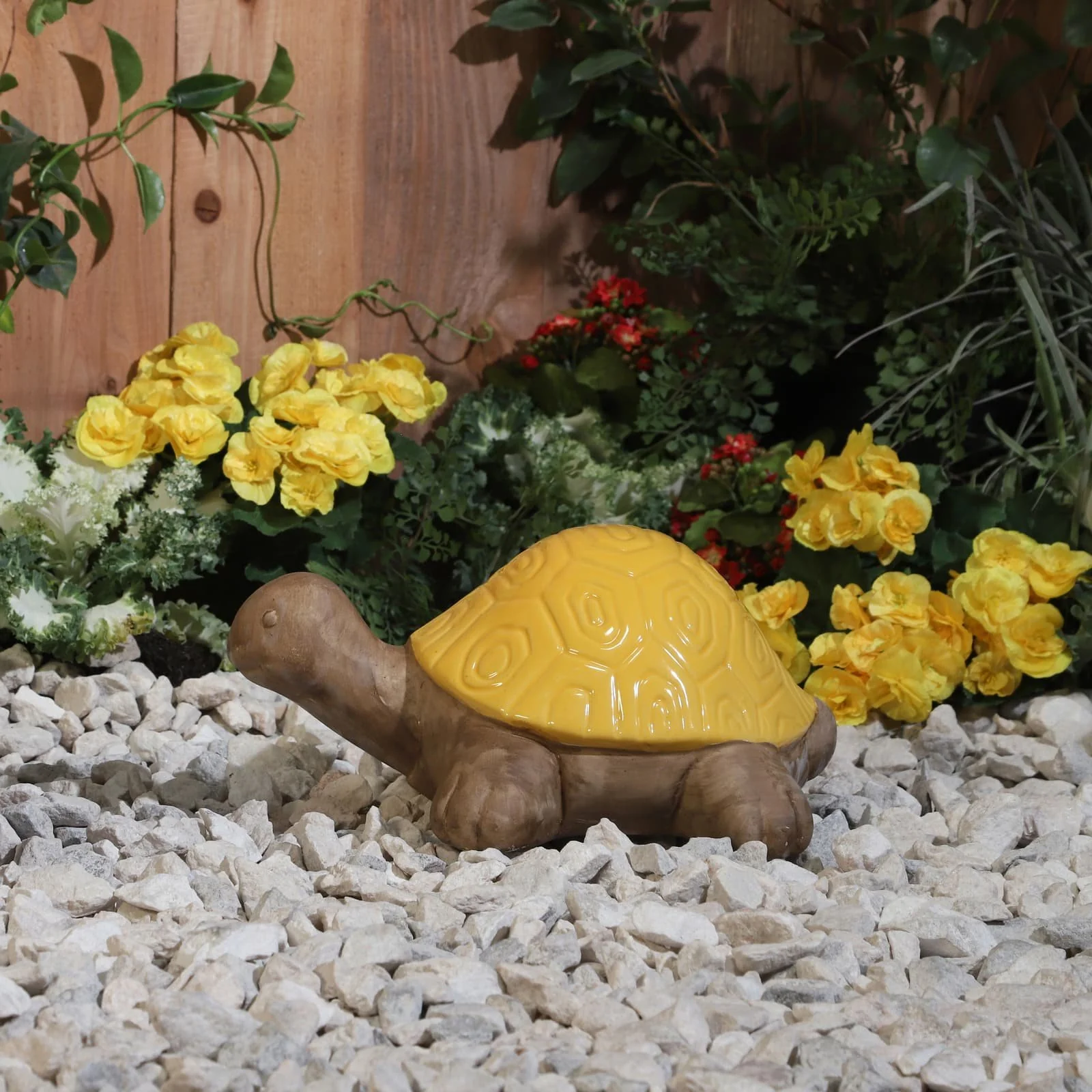 Cer, 13" Tortoise Deco, Yellow - Image 8