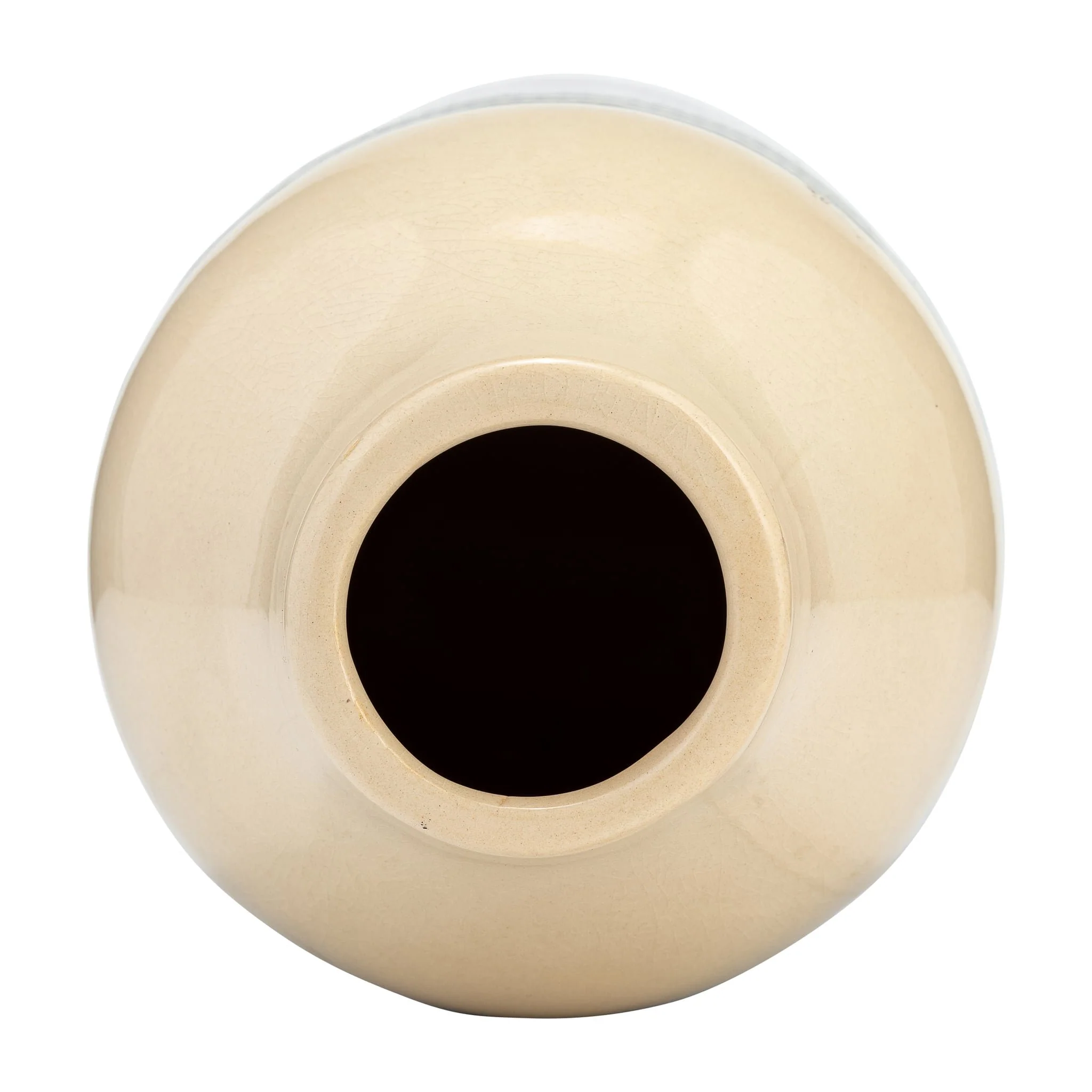 Cer, 20"h 2-tone Vase, Green - Image 3