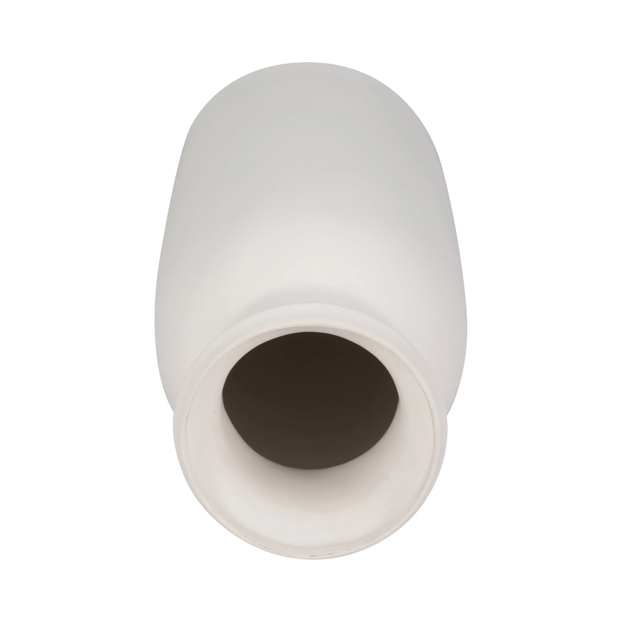 Cer, 20"h Tall Slim Vase, White - Image 5