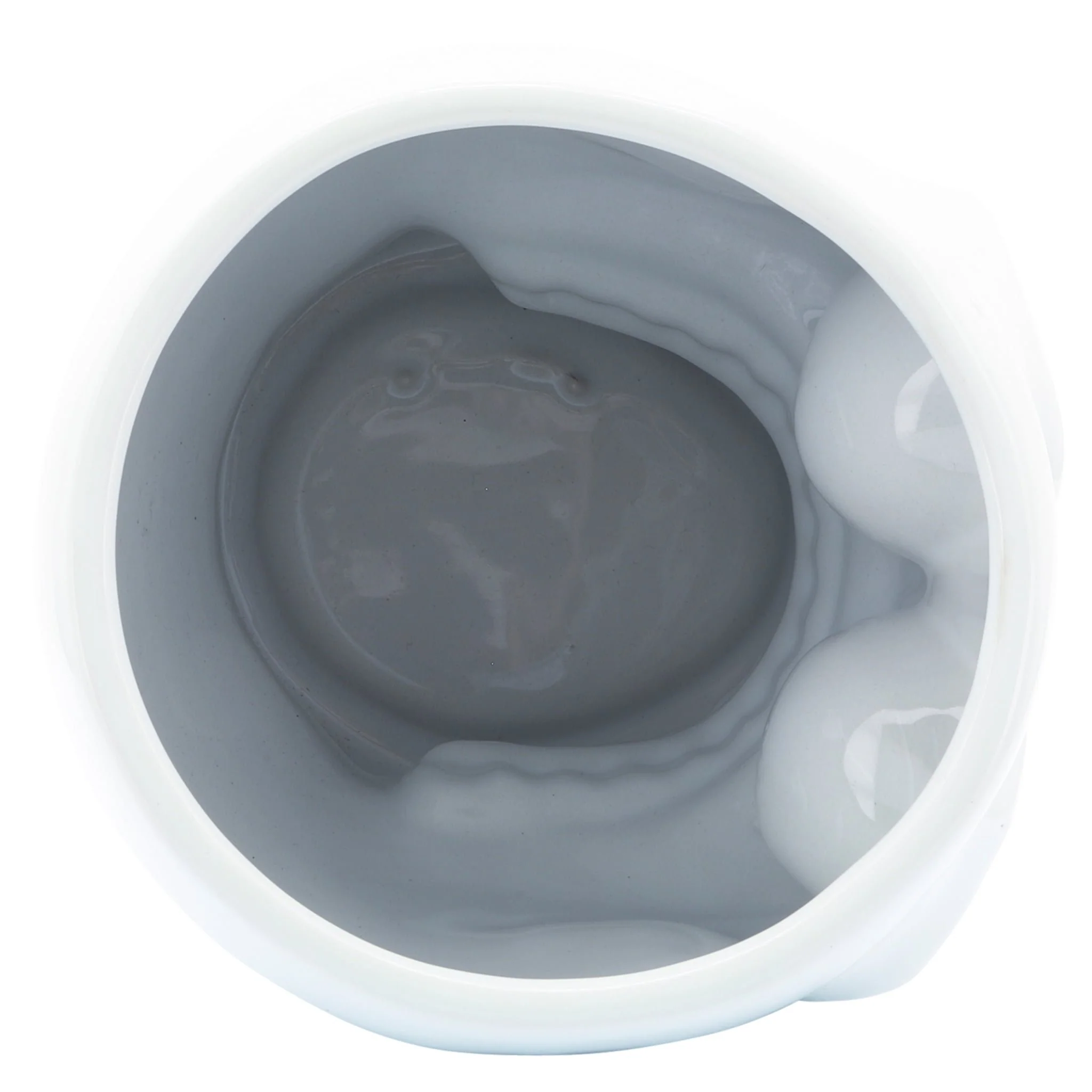Cer, 5" Skull Vase, White - Image 6