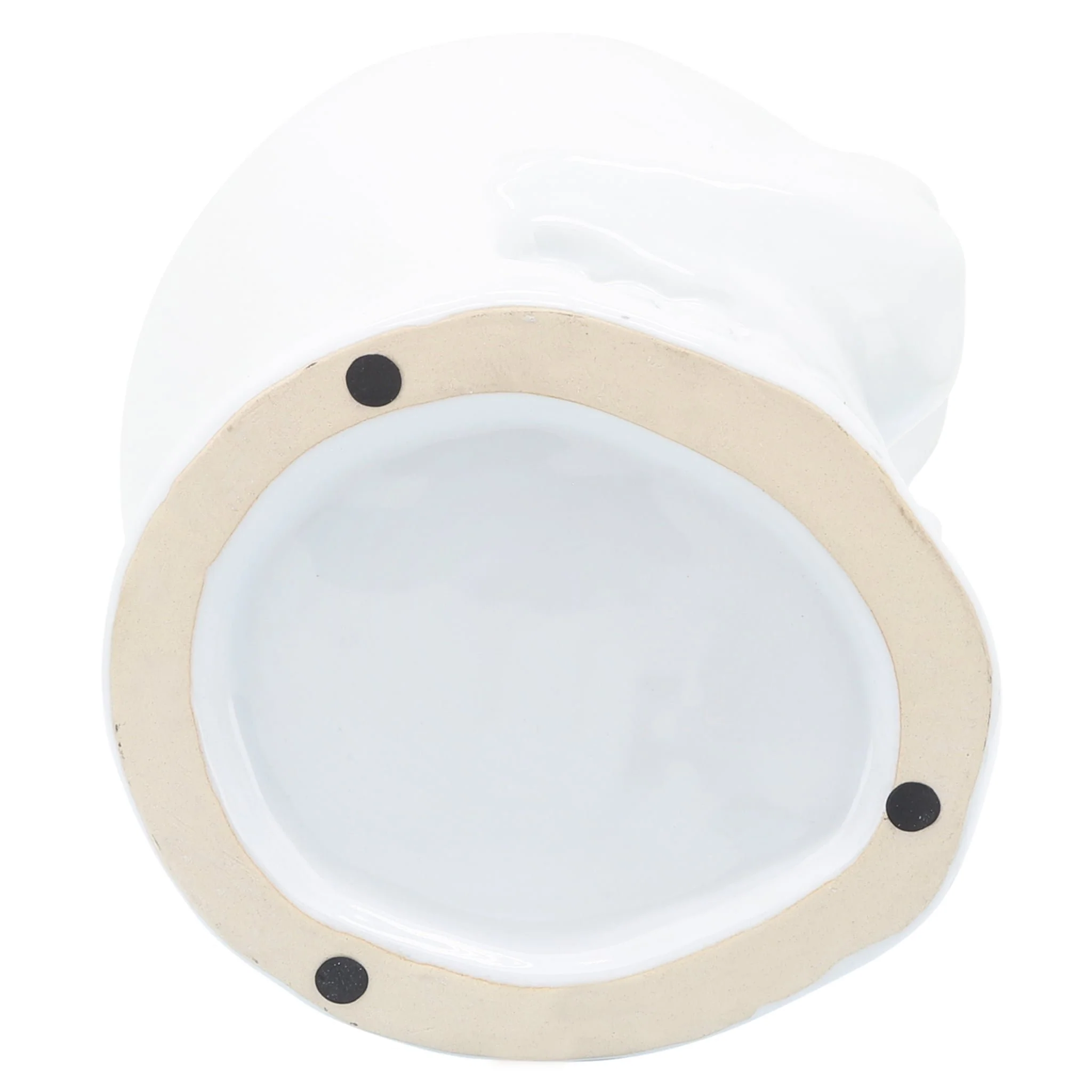 Cer, 5" Skull Vase, White - Image 7