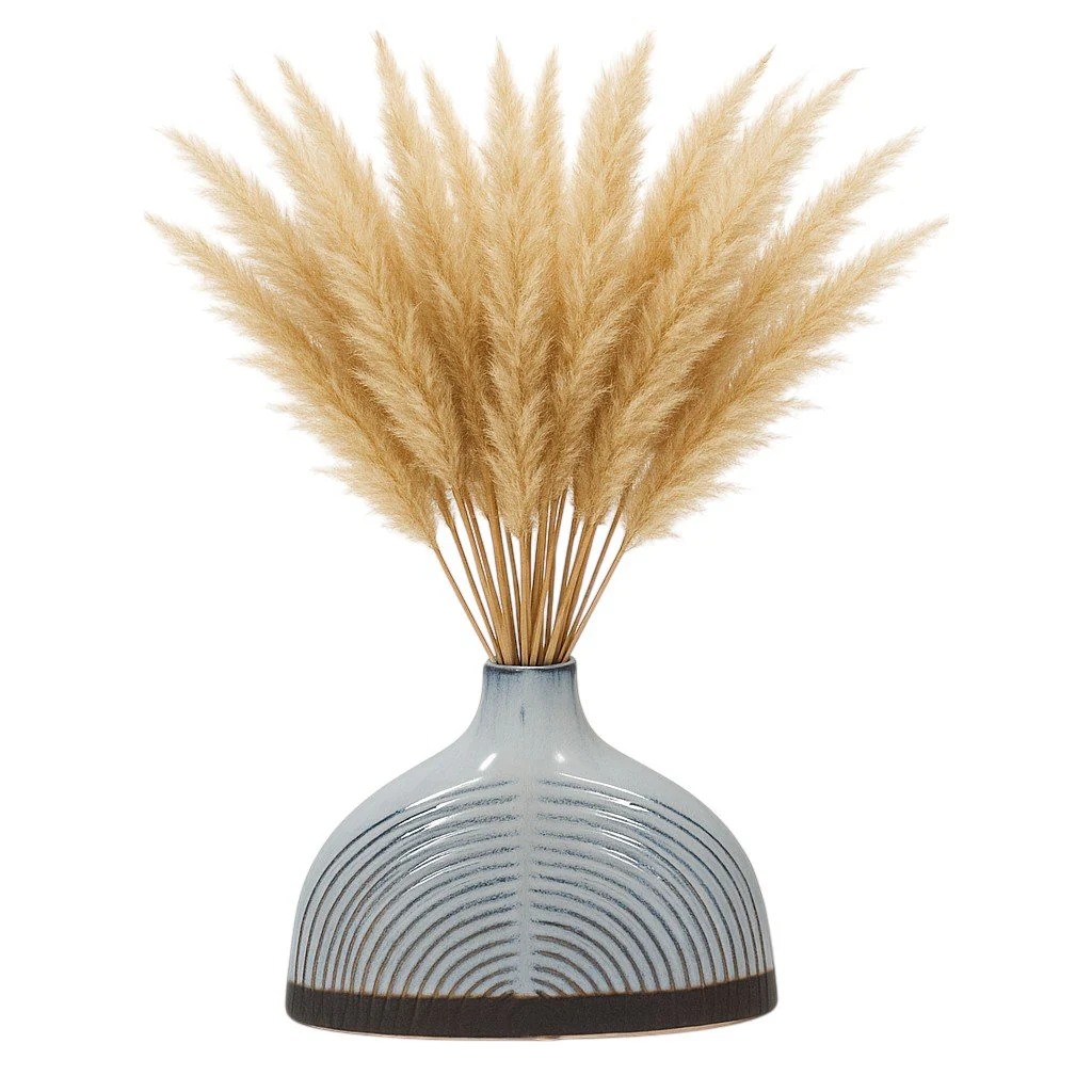 Cer, 6" Half Dome Arch Vase, Blue - Image 2