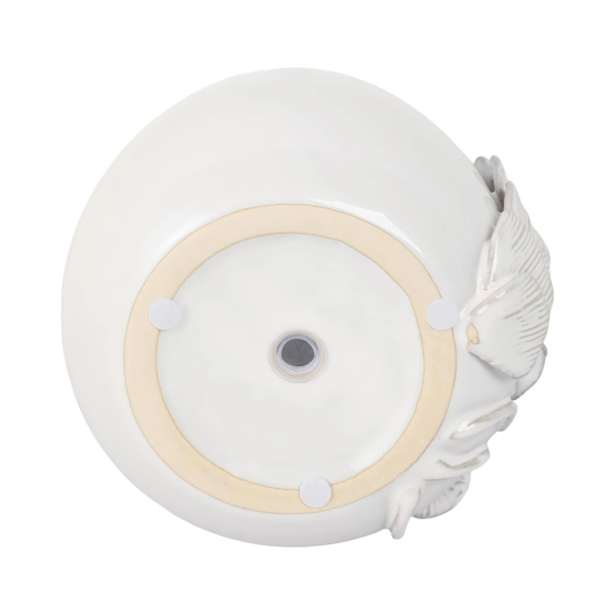 Cer, 6" Mushroom Applique Planter, Ivory - Image 5