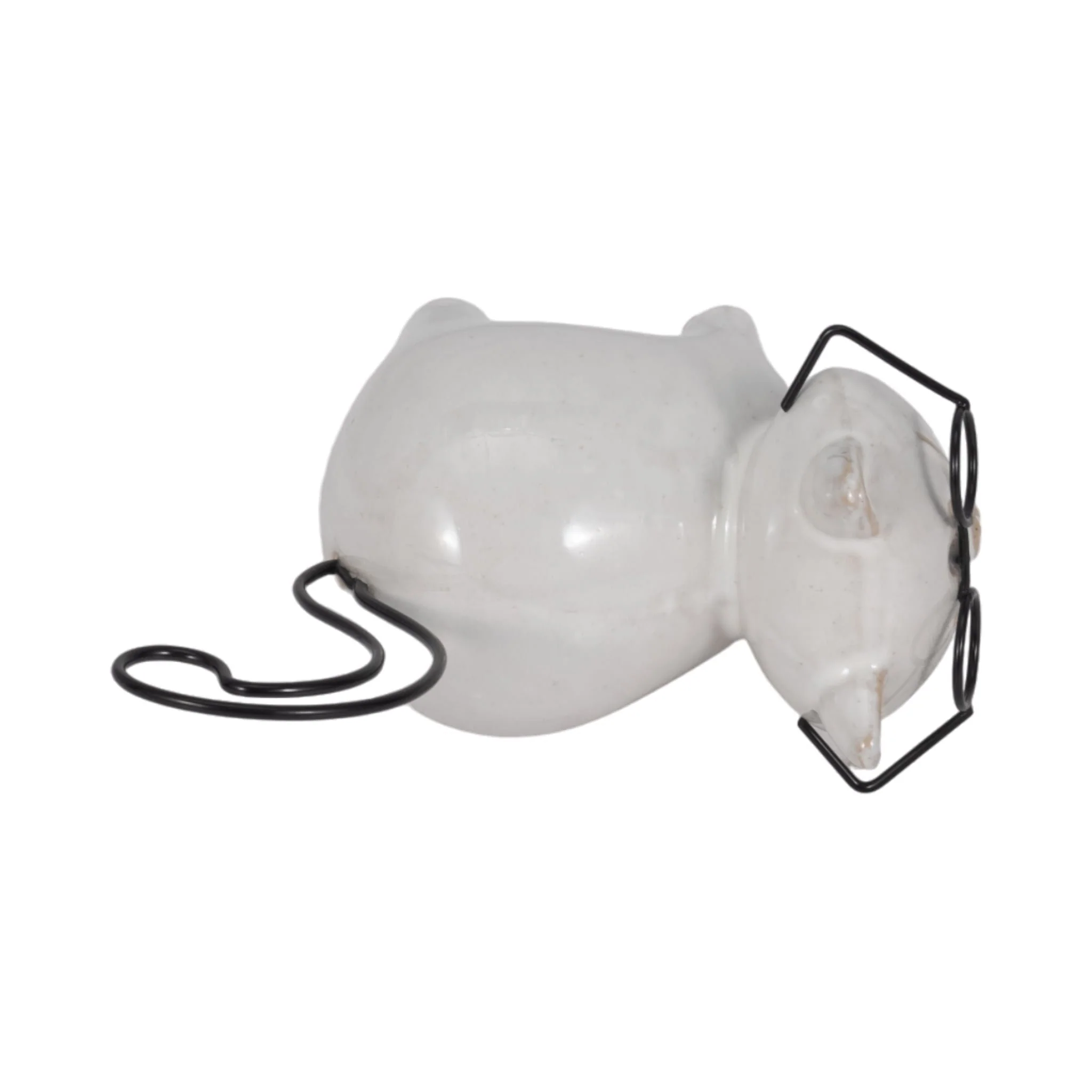 Cer, 6" Standing Kitty, White/black - Image 6