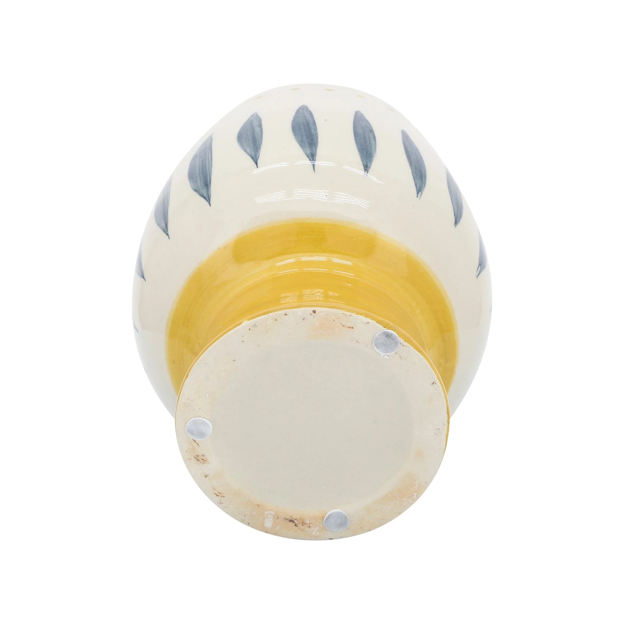 Cer, 6"d Face Vase, Multi - Image 7