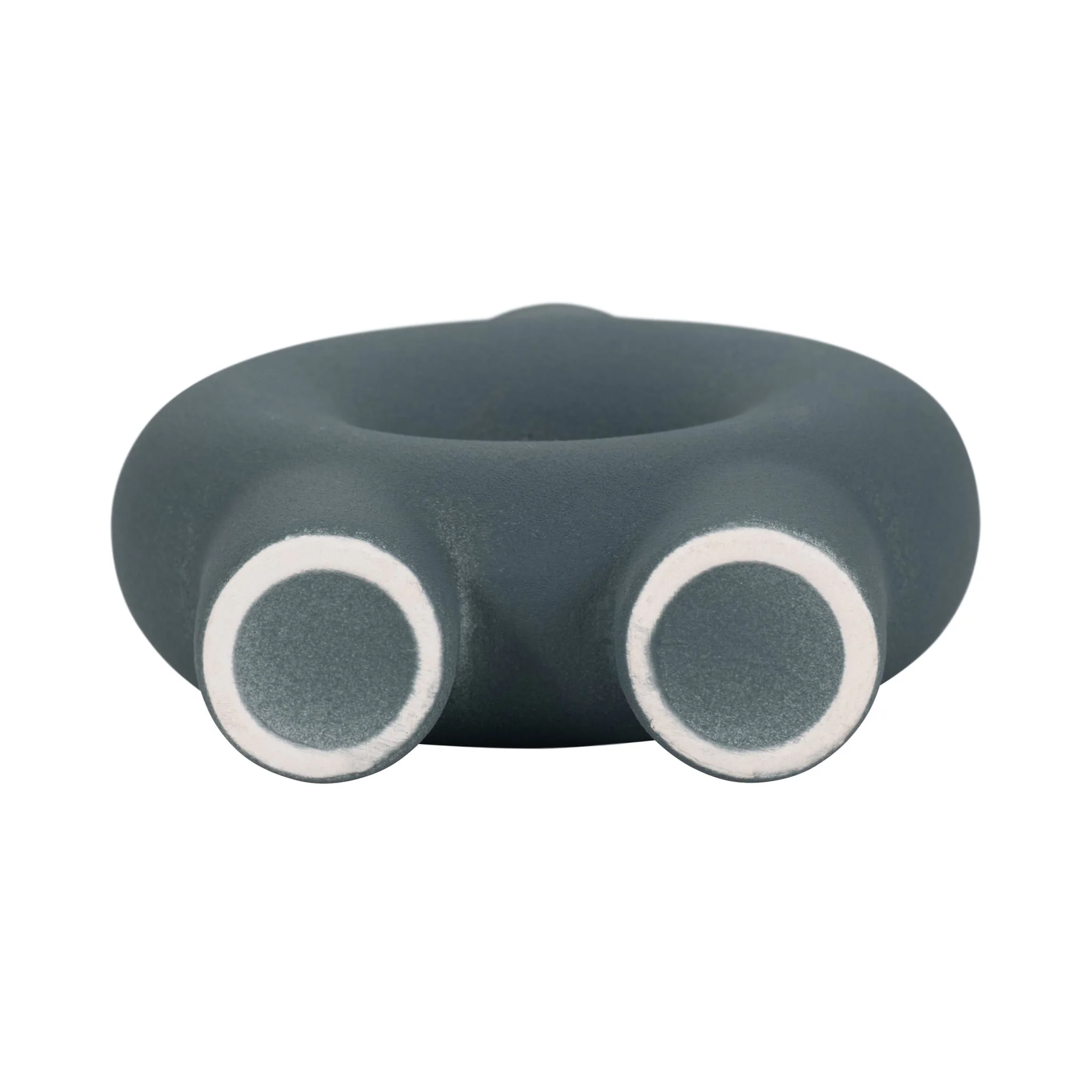 Cer, 7" Donut Footed Vase, Teal - Image 7