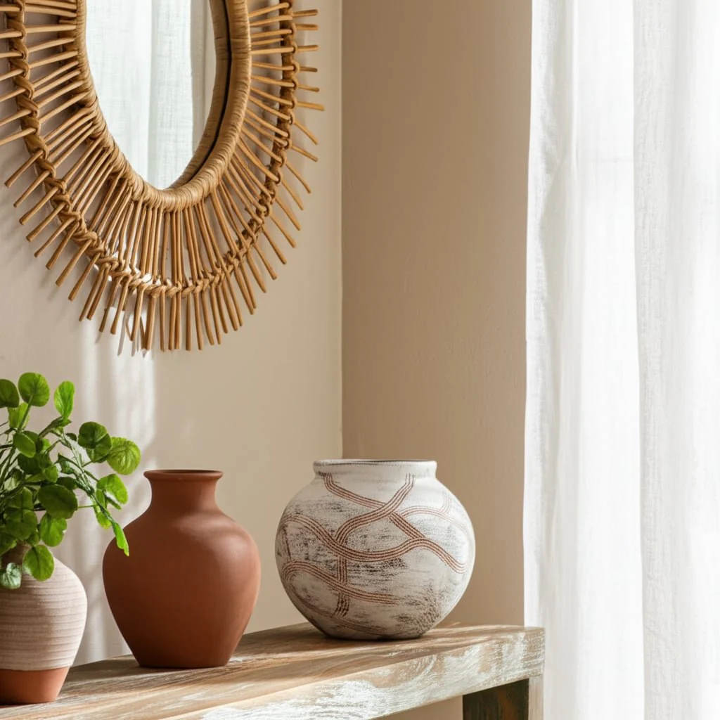 Cer, 7" Round Global Vase, White - Image 10