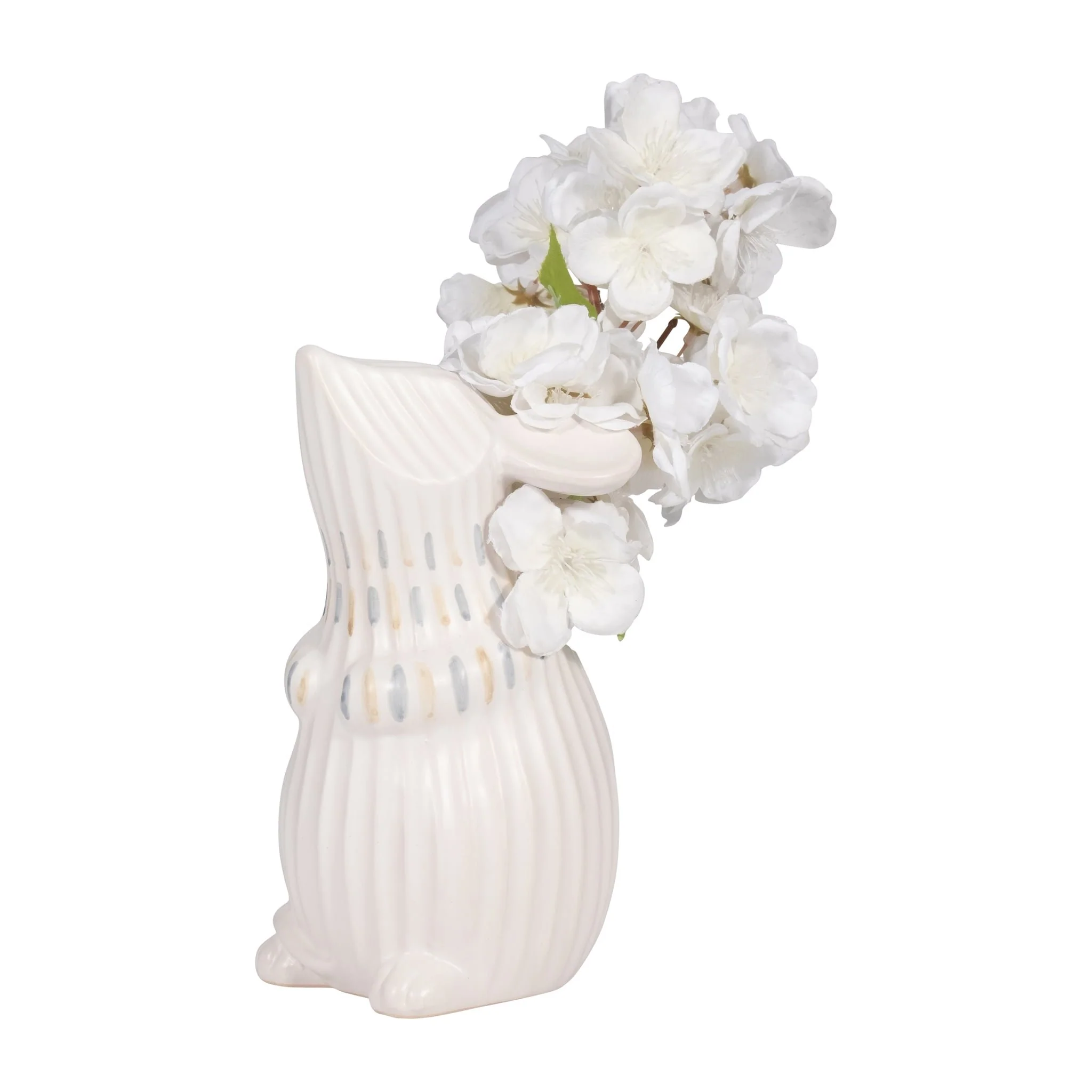 Cer, 8" Little Mouse Vase, Ivory - Image 5
