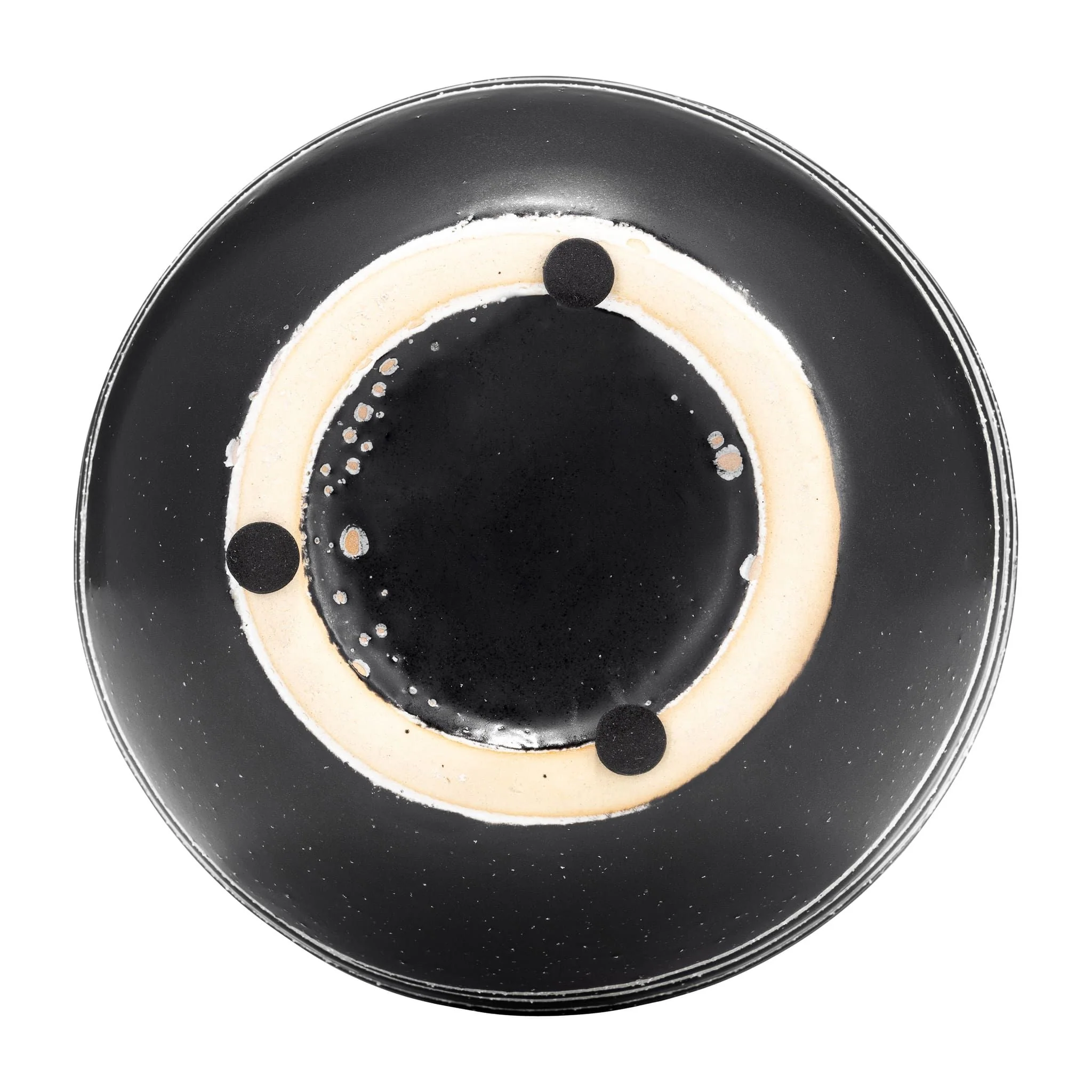 Cer, 8"h Tribal Vase, Black/white - Image 6