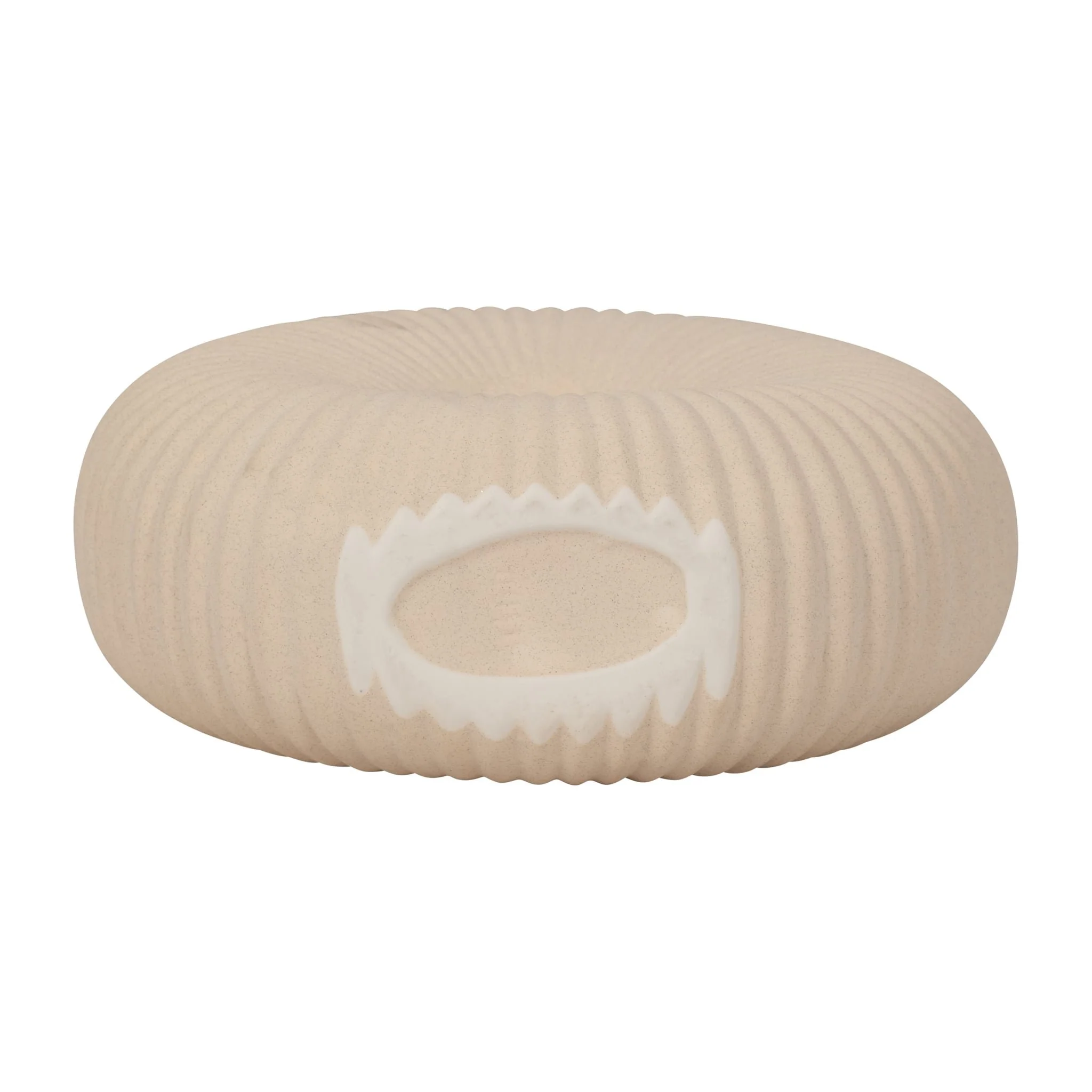 Cer, 9" Donut Hole Vase, Cotton - Image 7