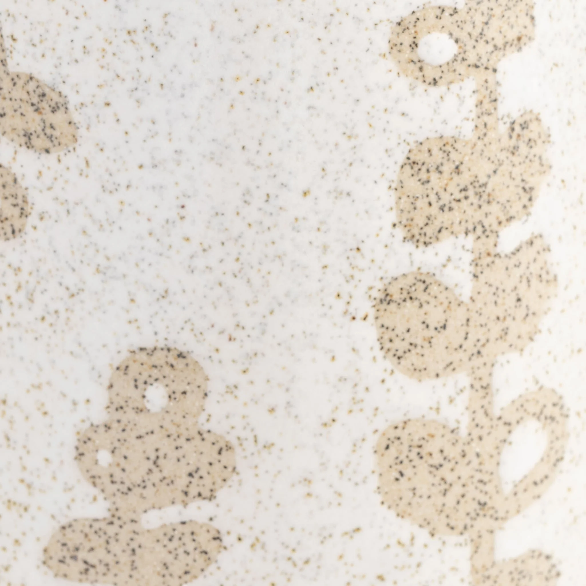 Cer, 9"h Botanical Vase, Ivory - Image 4