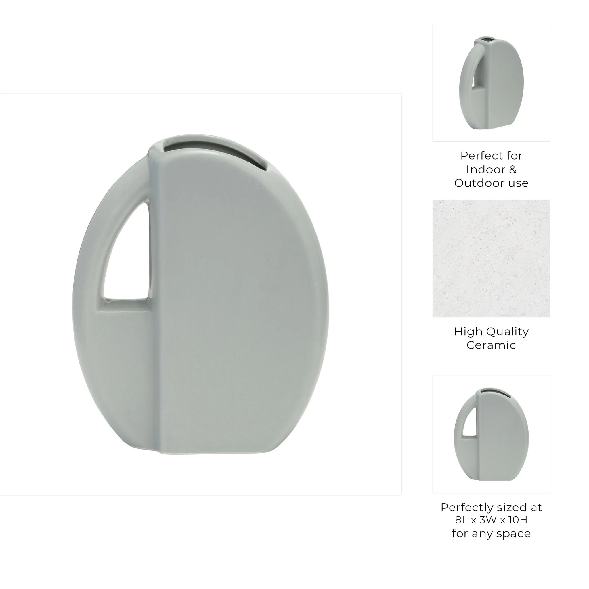 Cer, 9"h Watering Can, Glacier - Image 9