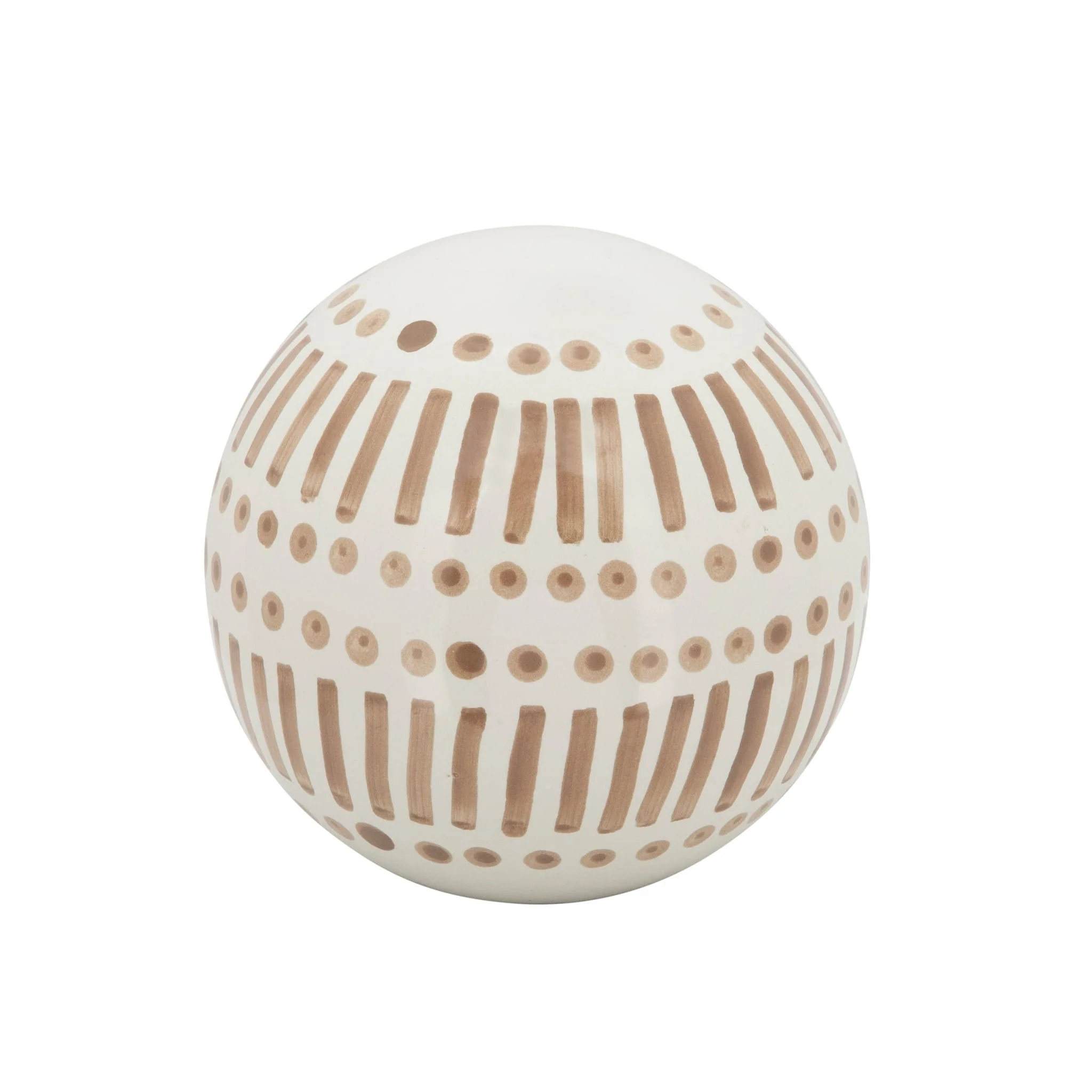 Cer, S/3 6/5/4" Orbs, Tan - Image 2
