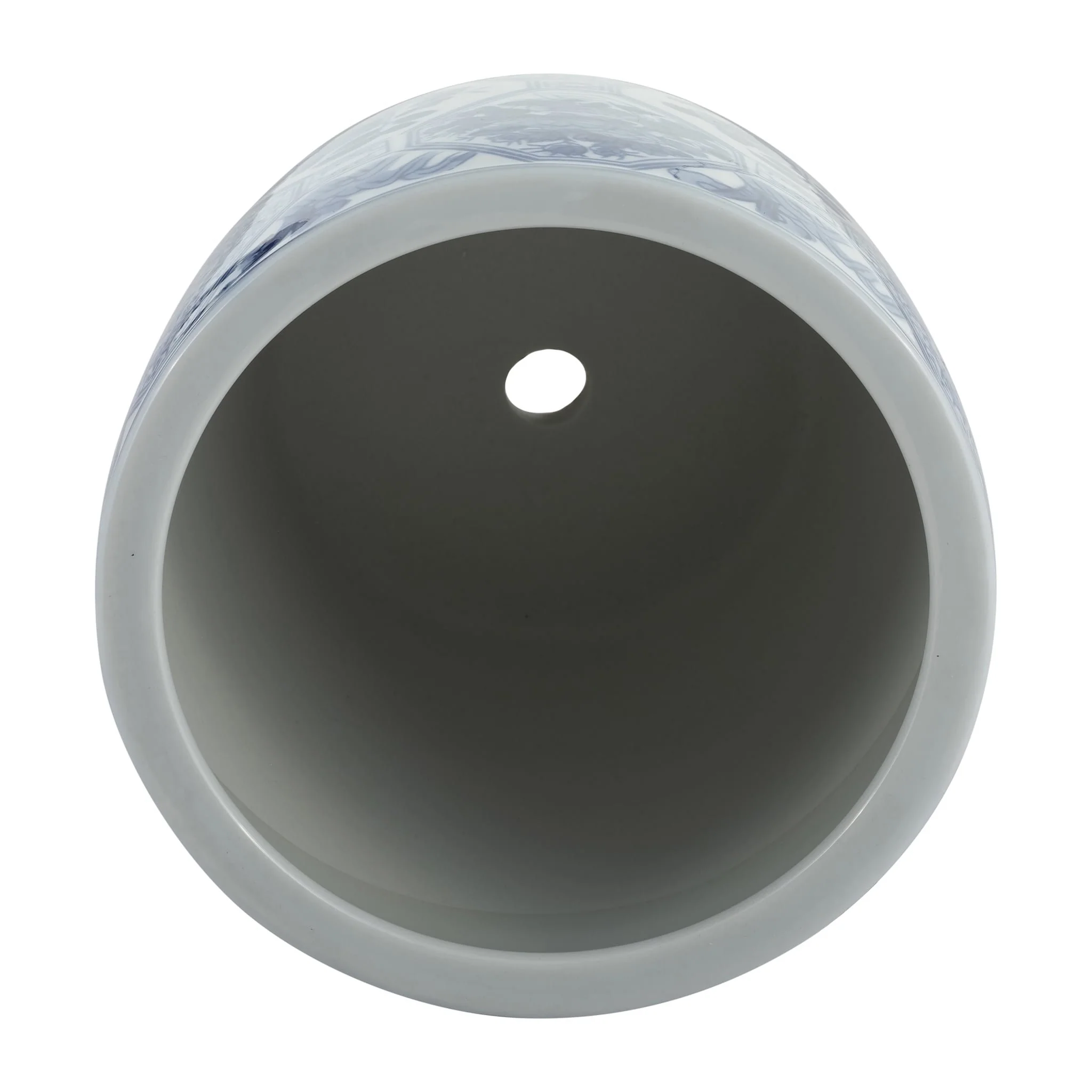 Cer, S/3 6/8/10" Chinoiserie Planters, Blue/white - Image 6