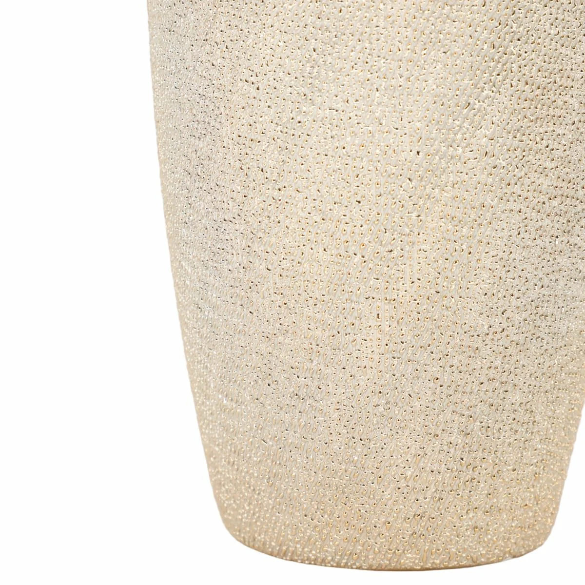 Ceramic 12" Vase, Champagne - Image 4