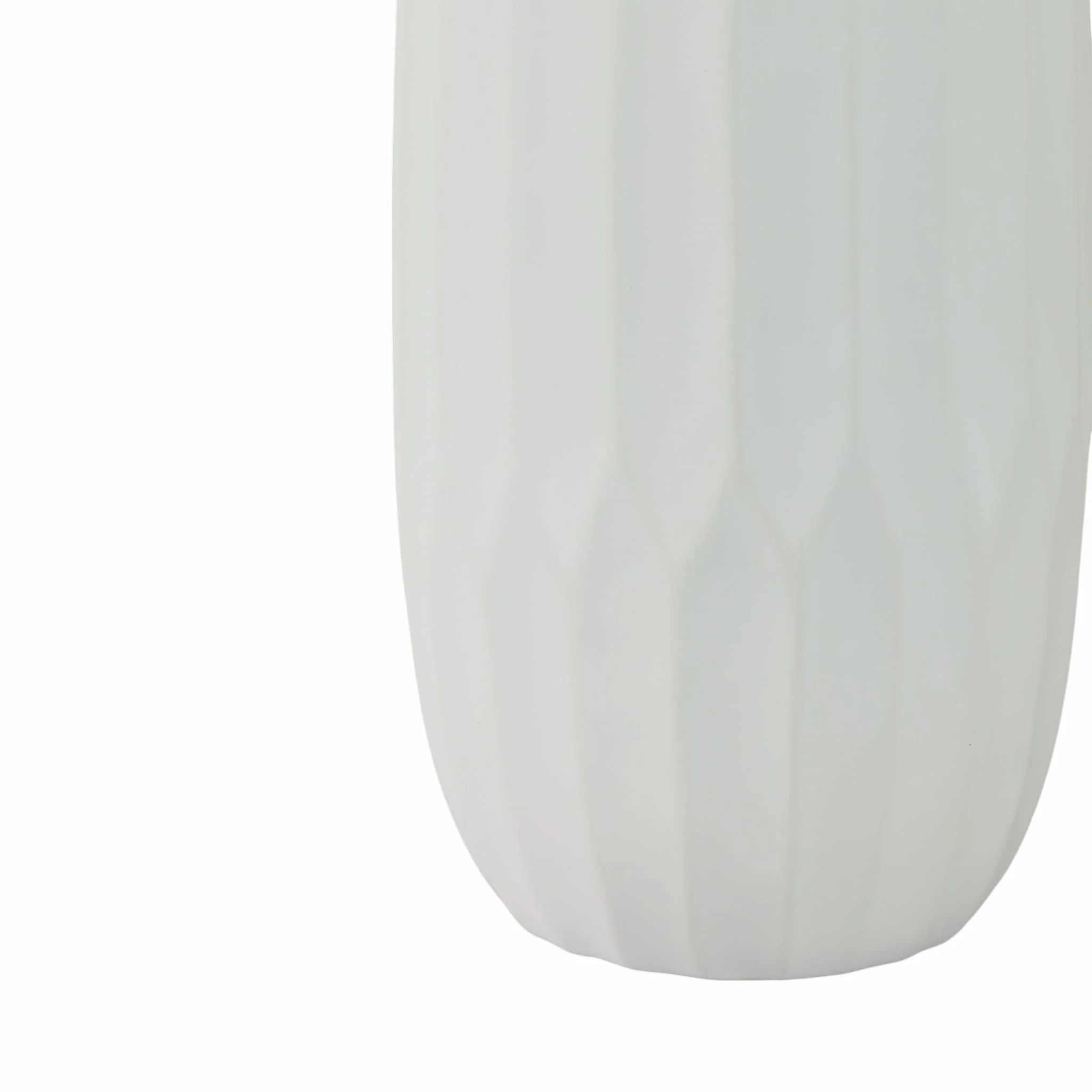 Ceramic 14" Vase , White - Image 5
