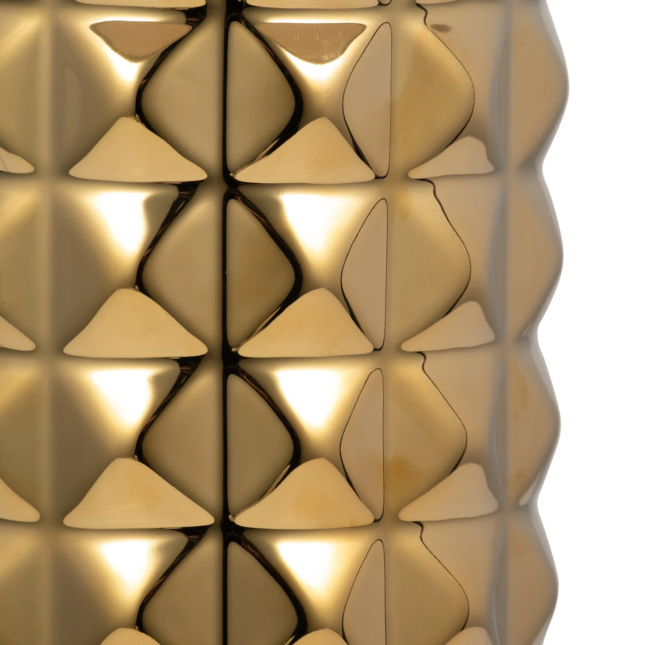 Ceramic 25" Table Lamp, Gold - Image 4
