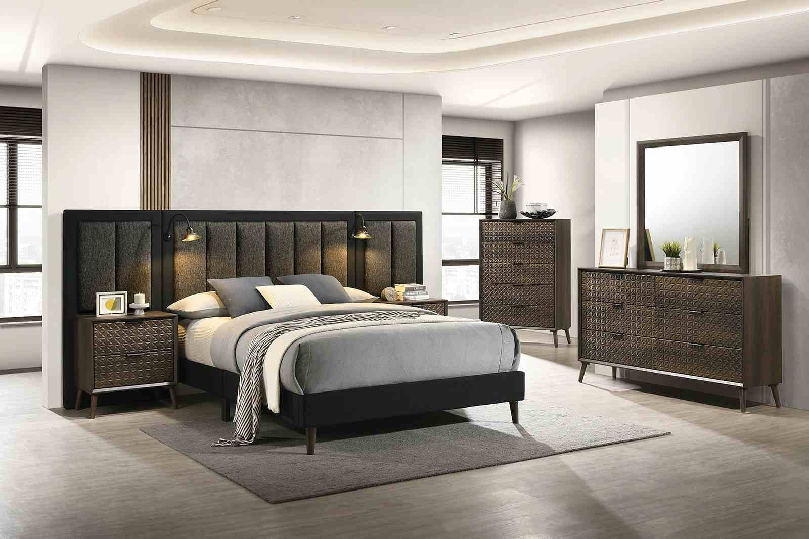 Chalfont Mirror, Dark Brown - Image 2