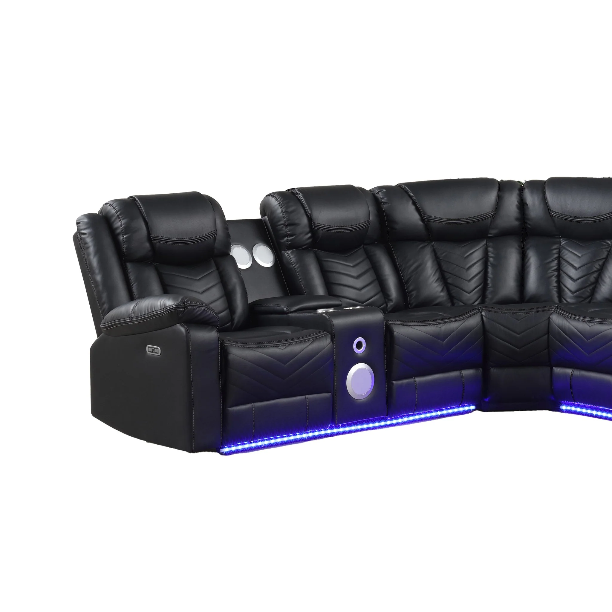 Challenger Sectional Black - Image 9