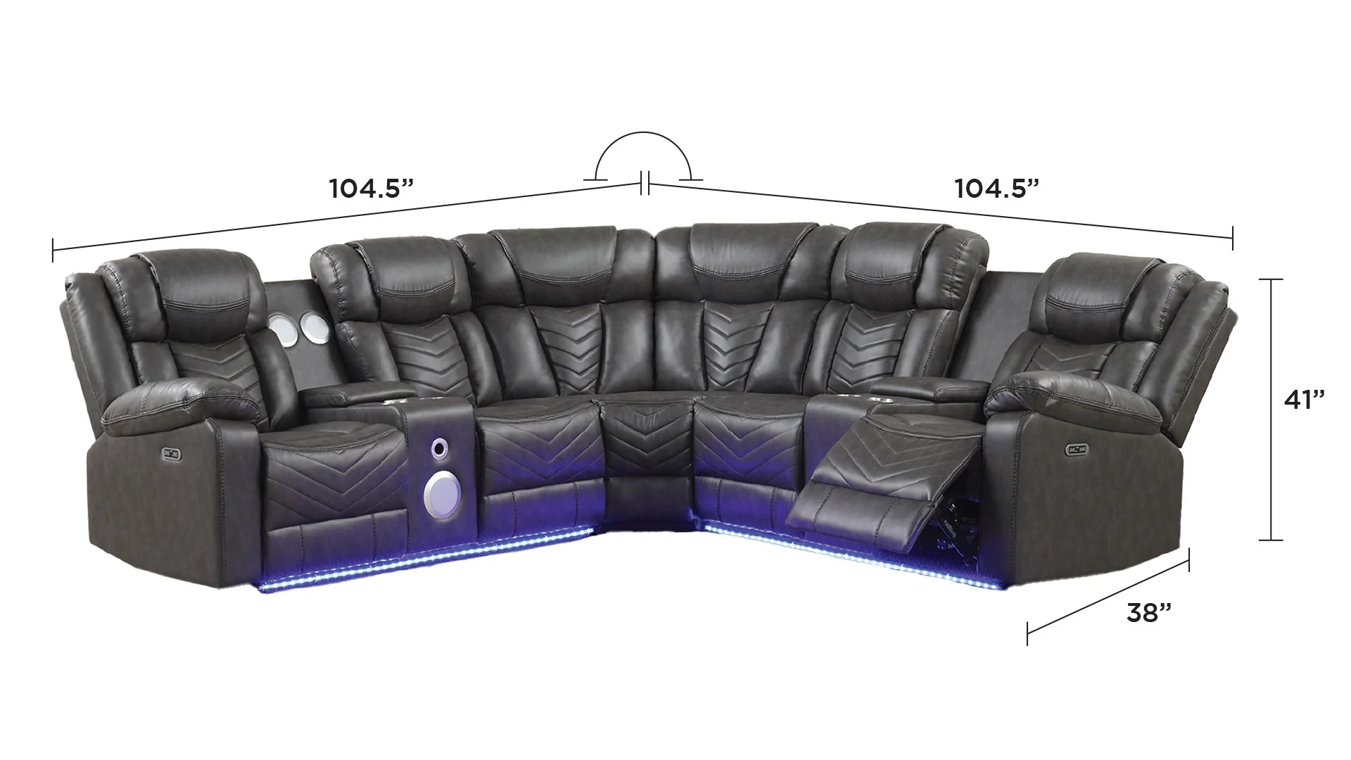 Challenger Sectional Gray - Image 2