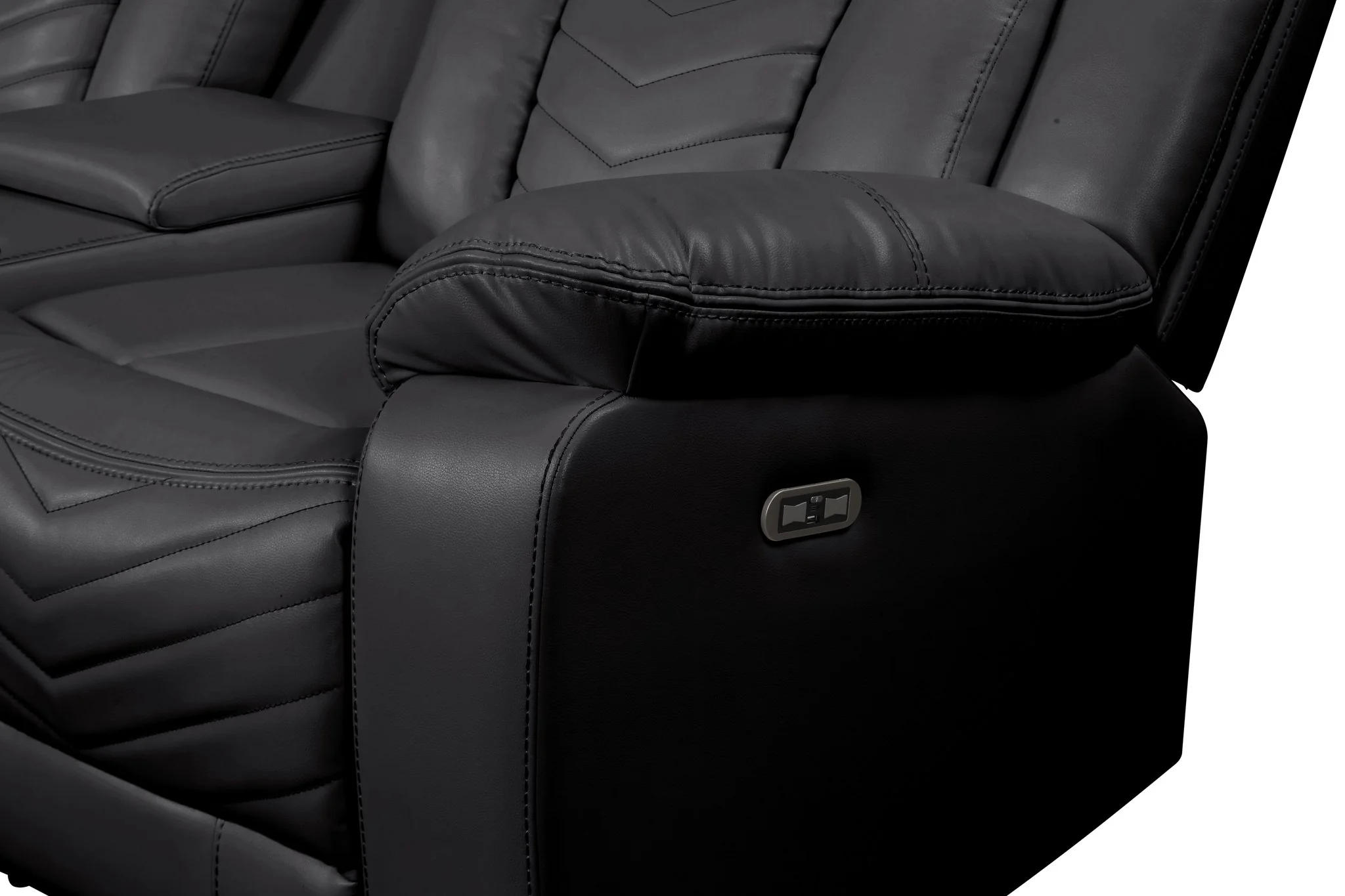 Challenger Sofa Black - Image 4