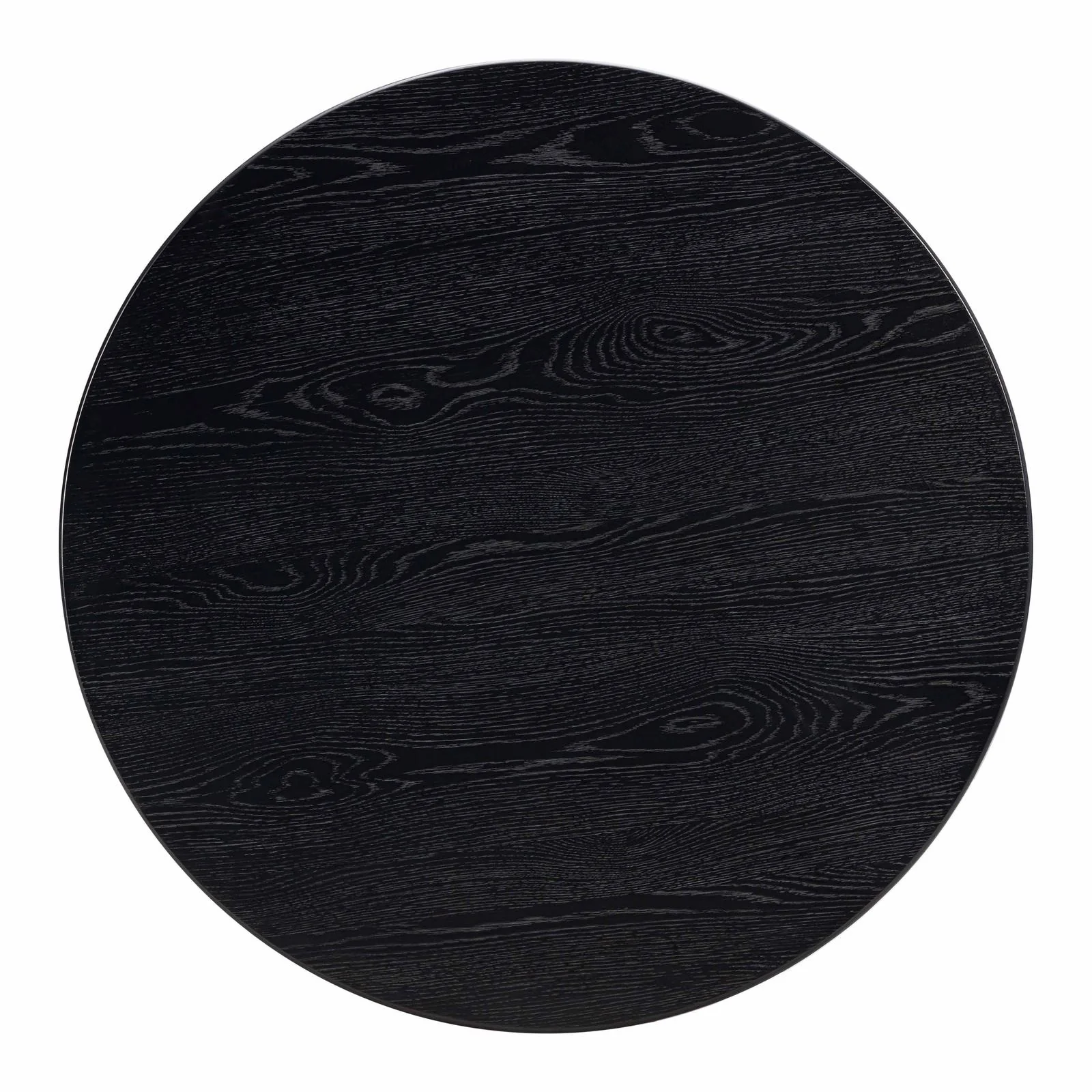 Chelsea Black Oak Round Dining Table - Image 6